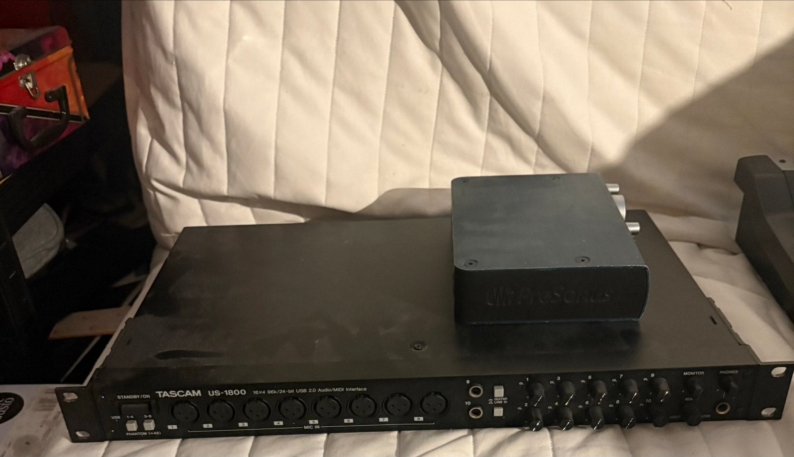 Tascam US-1800 8-kanaals USB Audio/MIDI Interface, Ophalen of Verzenden, Gebruikt