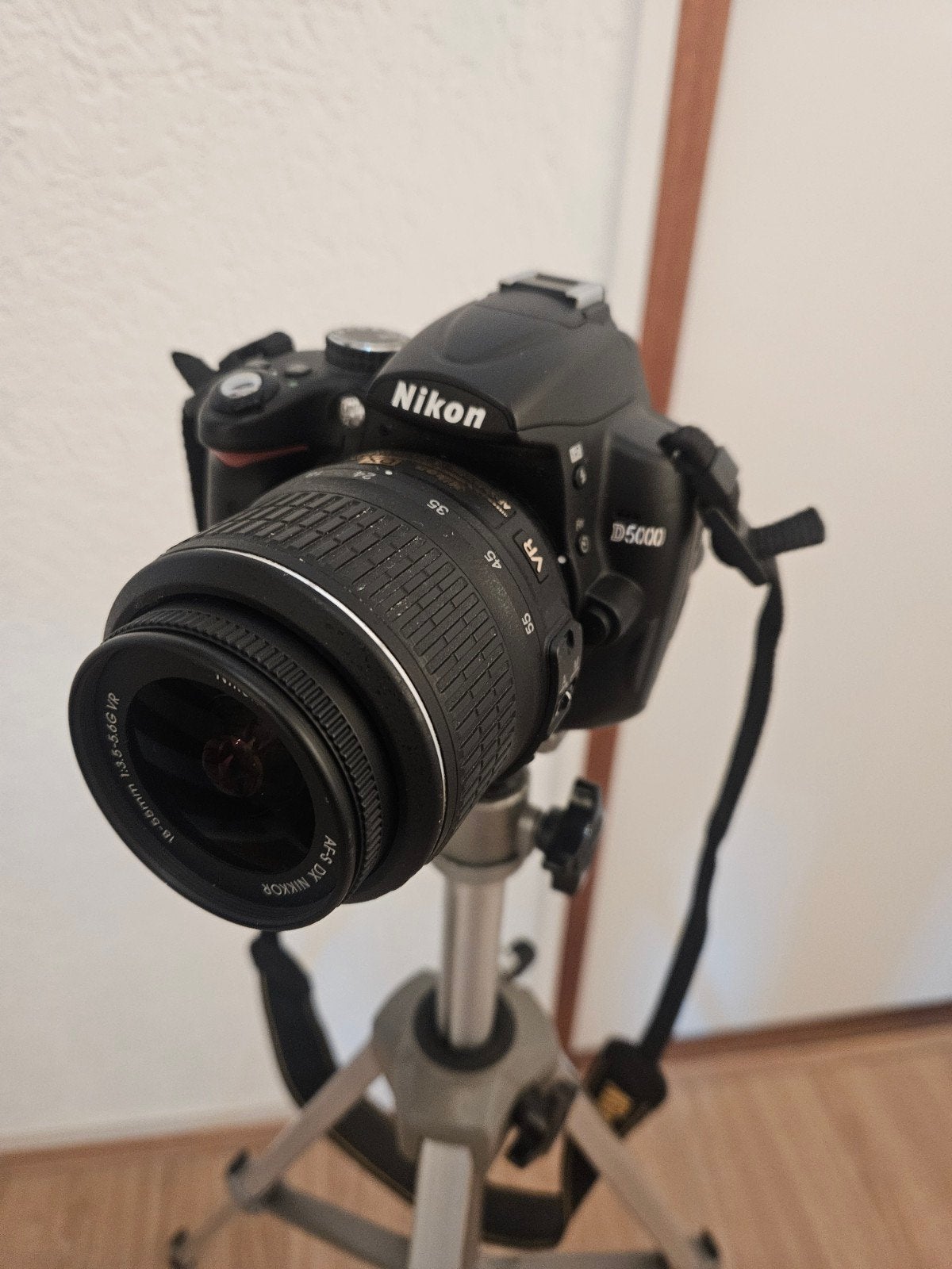 Nikon foto camera D5000, Ophalen, Met statief, Minder dan 80 mm, Gebruikt