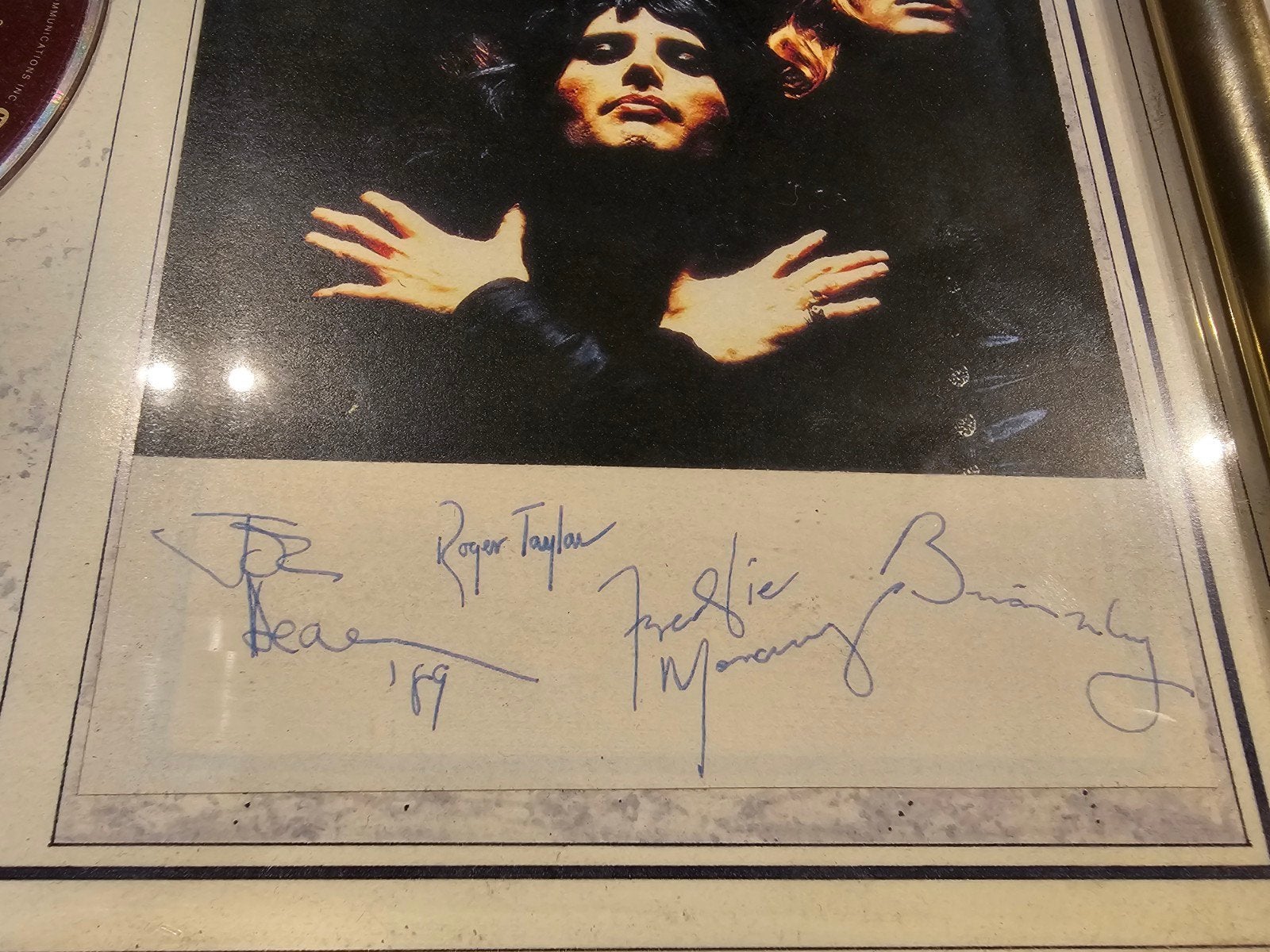 Queen Greatest Hits Limited Edition Presentatie Discs, Ophalen of Verzenden, Gebruikt, Cd of Plaat, Gesigneerd