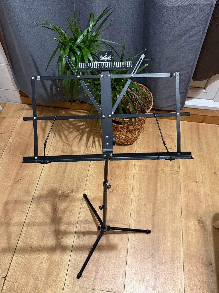 Adjustable Music Stand with Carry Bag, Ophalen, Zo goed als nieuw, Muziekstandaard