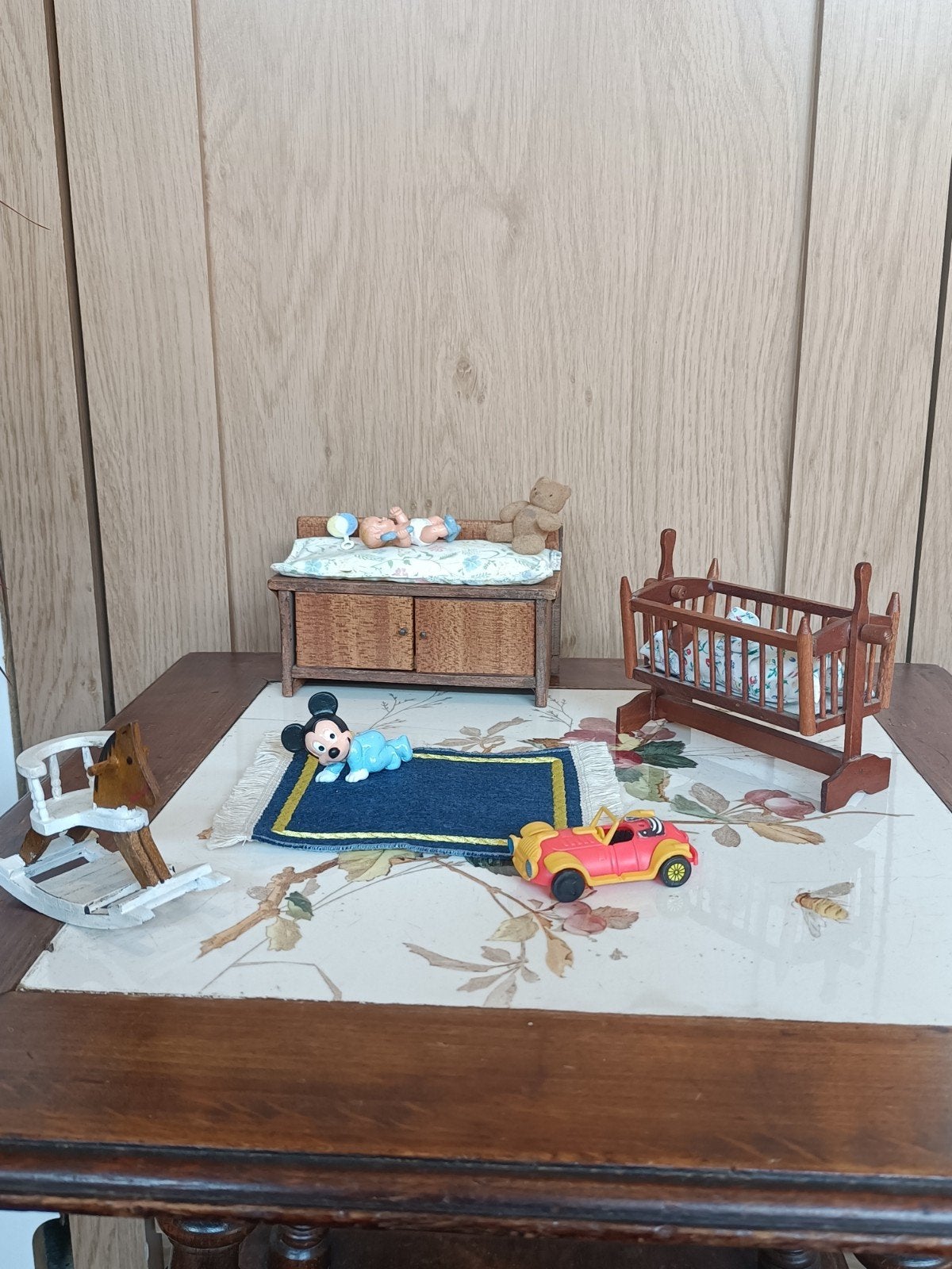 Kinderkamer poppenhuis, Ophalen of Verzenden, Gebruikt, Poppenhuis