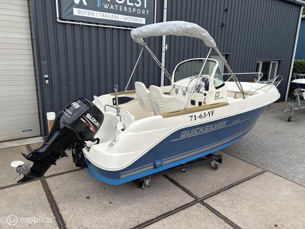 QuickSilver 550 console boot / 115 PK Suzuki (2012), Overige brandstoffen, 70 pk of meer