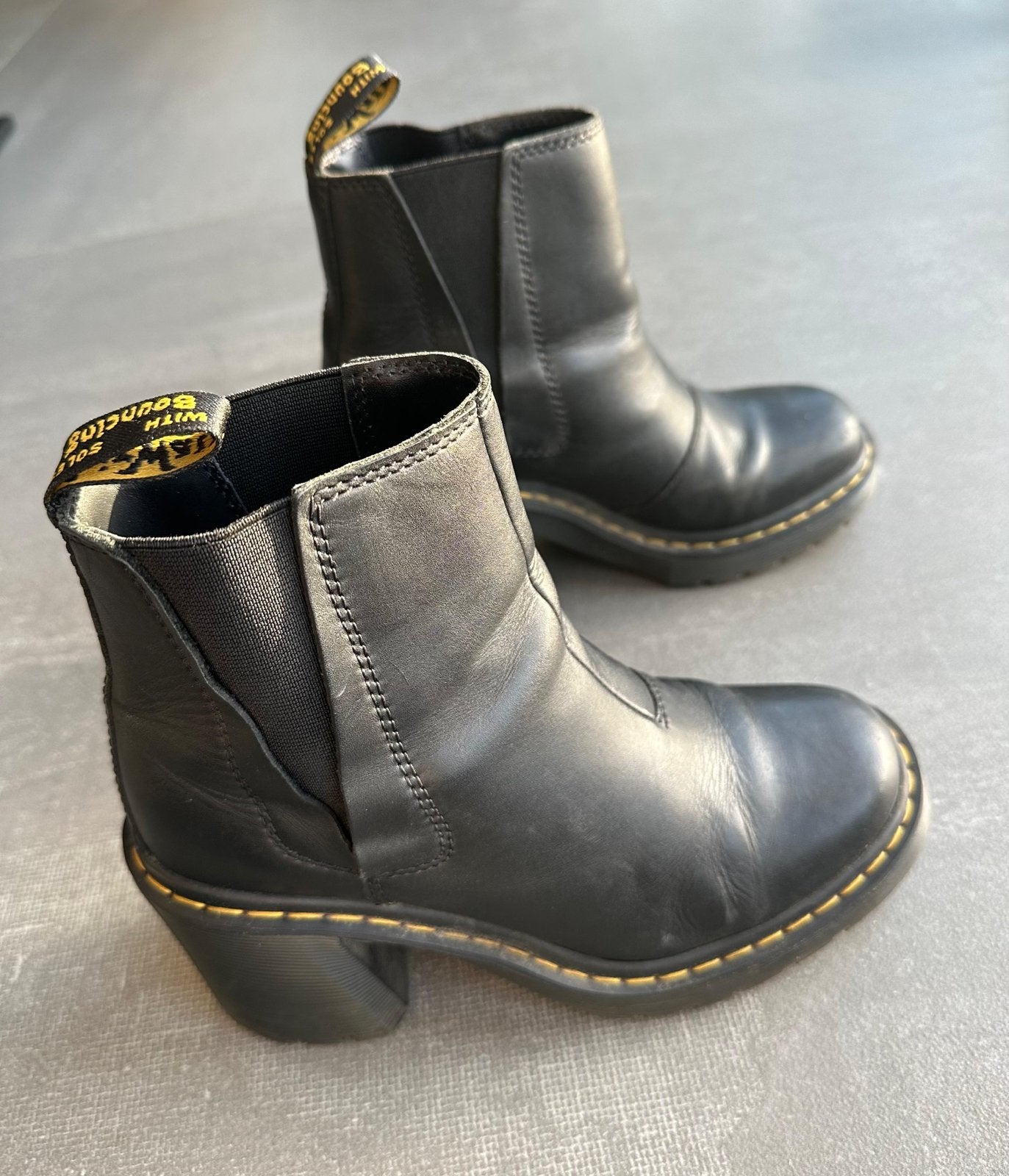 Dr. Martens Spence Chelsea Boots - Maat 38, Ophalen of Verzenden, Gedragen, Zwart, Lage of Enkellaarzen