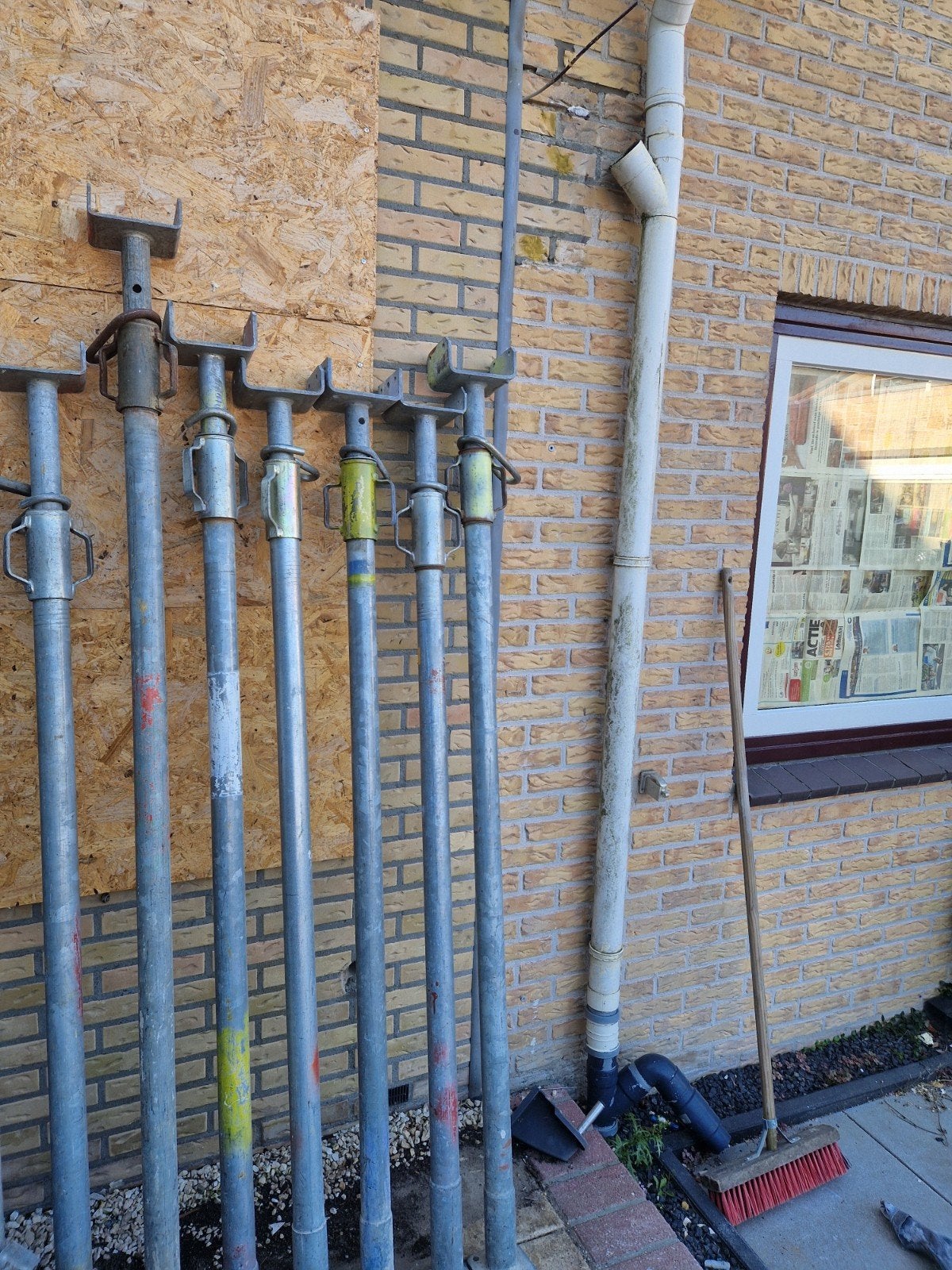 Steigerpalen en Schoren - Diverse Maten, Doe-het-zelf en Verbouw, Ophalen, Gebruikt, Overige typen, 2 tot 5 meter