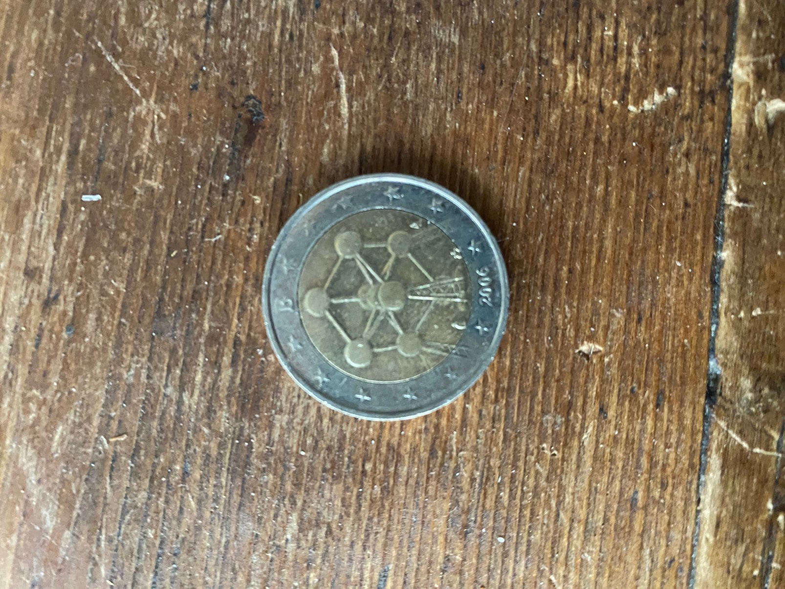Belgie 2 euro Atomium 2006, Postzegels en Munten, Munten | Europa | Euromunten, Ophalen of Verzenden, België, 2 euro