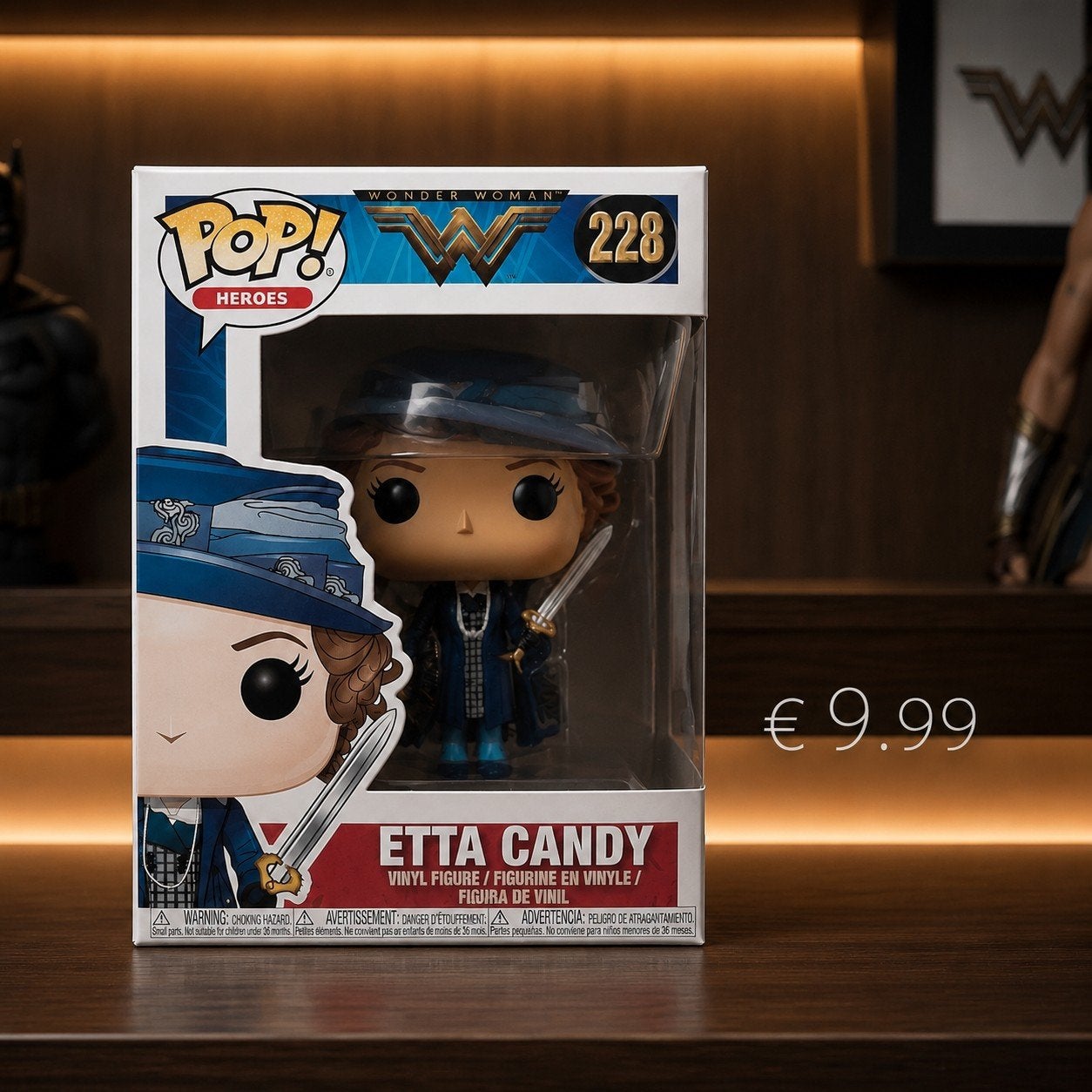 Funko Pop! Wonder Woman Etta Candy #228 - Nieuw in doos, Kinderen en Baby's, Speelgoed | Actiefiguren, Verzenden, Nieuw
