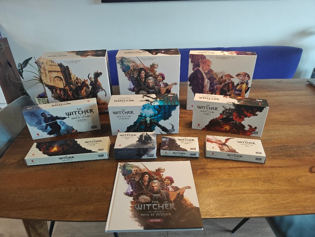 The Witcher Path of Destiny Shaded | I want it all!, Een of twee spelers, Ophalen of Verzenden, Zo goed als nieuw, Go On Board