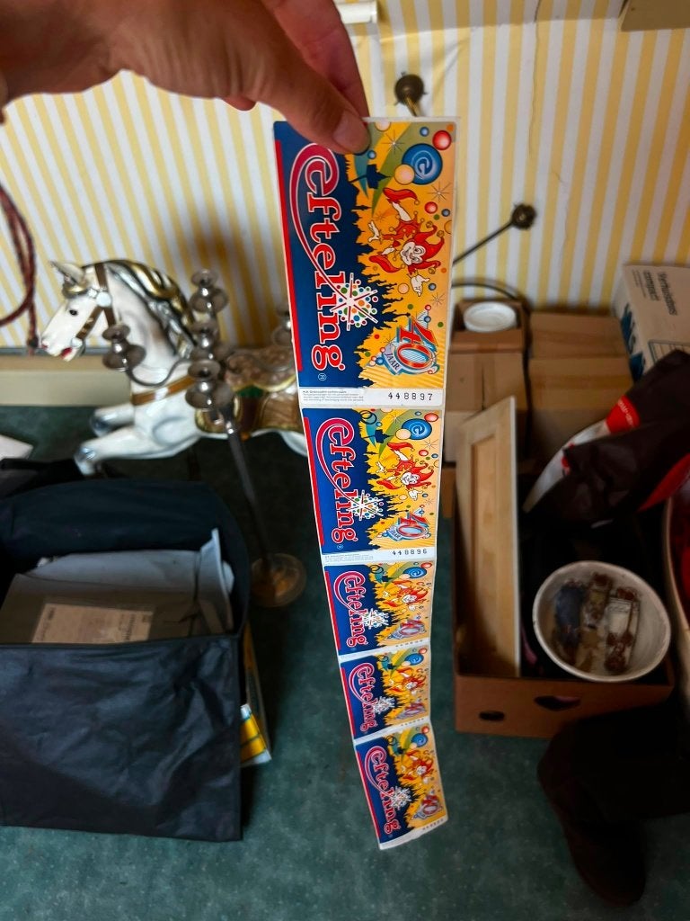 Zeldzaam: Originele Efteling Kaarten met Pardoes, Ophalen, Zo goed als nieuw, Overige typen