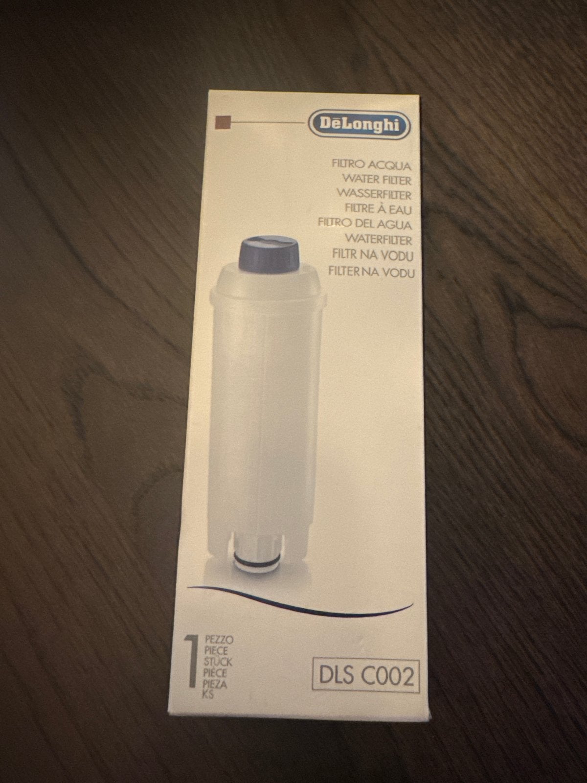 Nieuw De'Longhi DLS C002 waterfilter voor koffiemachine, Waterfilter, De'Longhi, Ophalen of Verzenden, De'Longhi