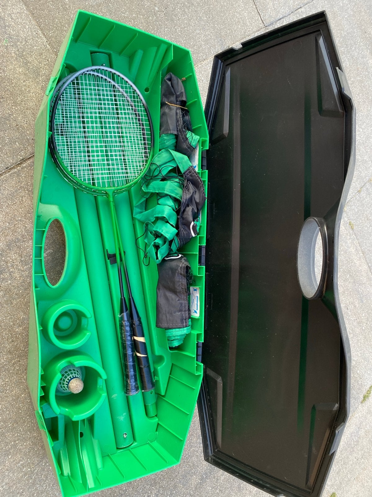 Badminton/Tennis Set in Handige Koffer - AXI, Ophalen, Gebruikt, Overige typen