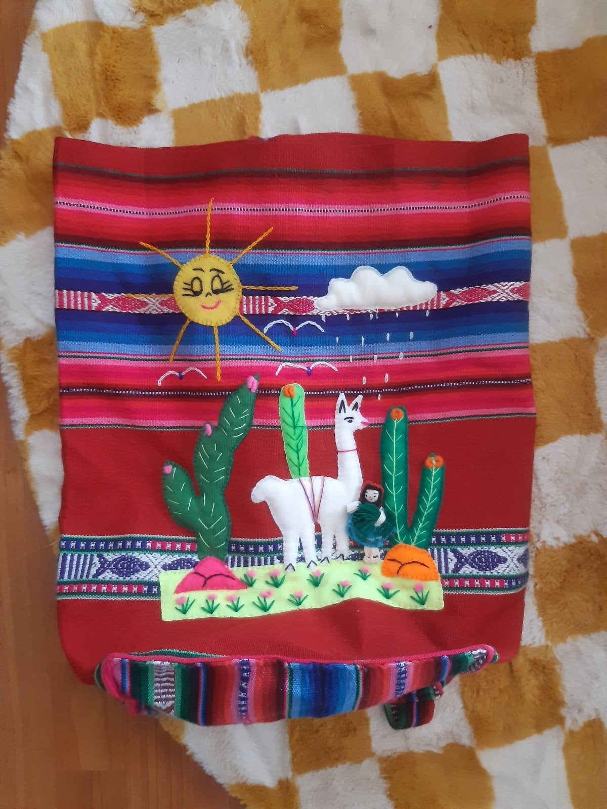 Leuke Mexicaanse rugzak voor €10,-, Ophalen of Verzenden, Nieuw, Meerkleurig, Dame