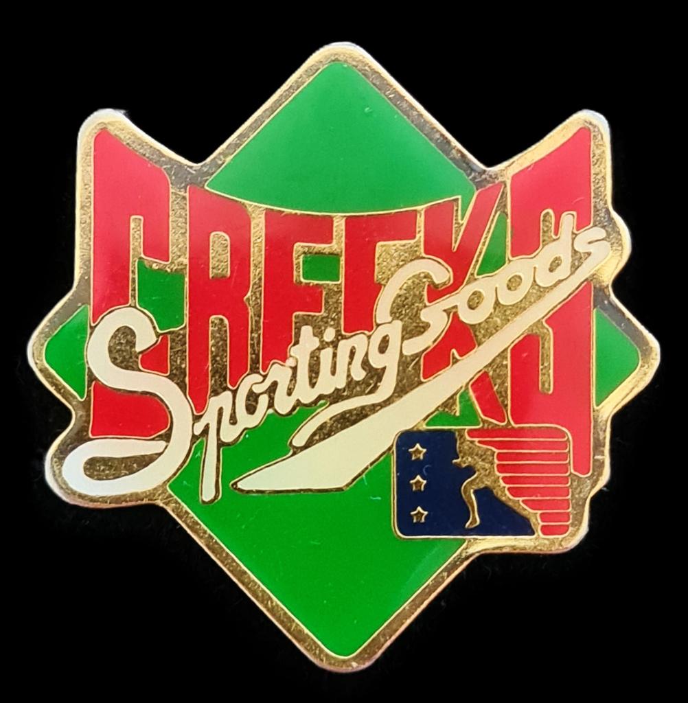 Creeks-Sporting Goods pin, Verzenden, Nieuw, Merk, Speldje of Pin