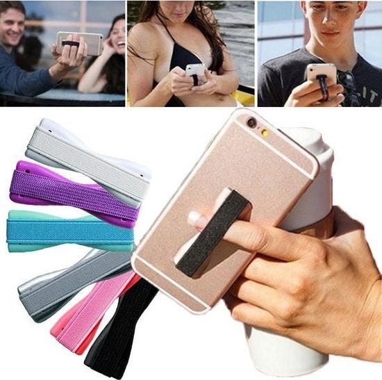 Elastische Vinger Grip Houder (met Gratis Bezorging), Verzenden, Nieuw, Overige typen