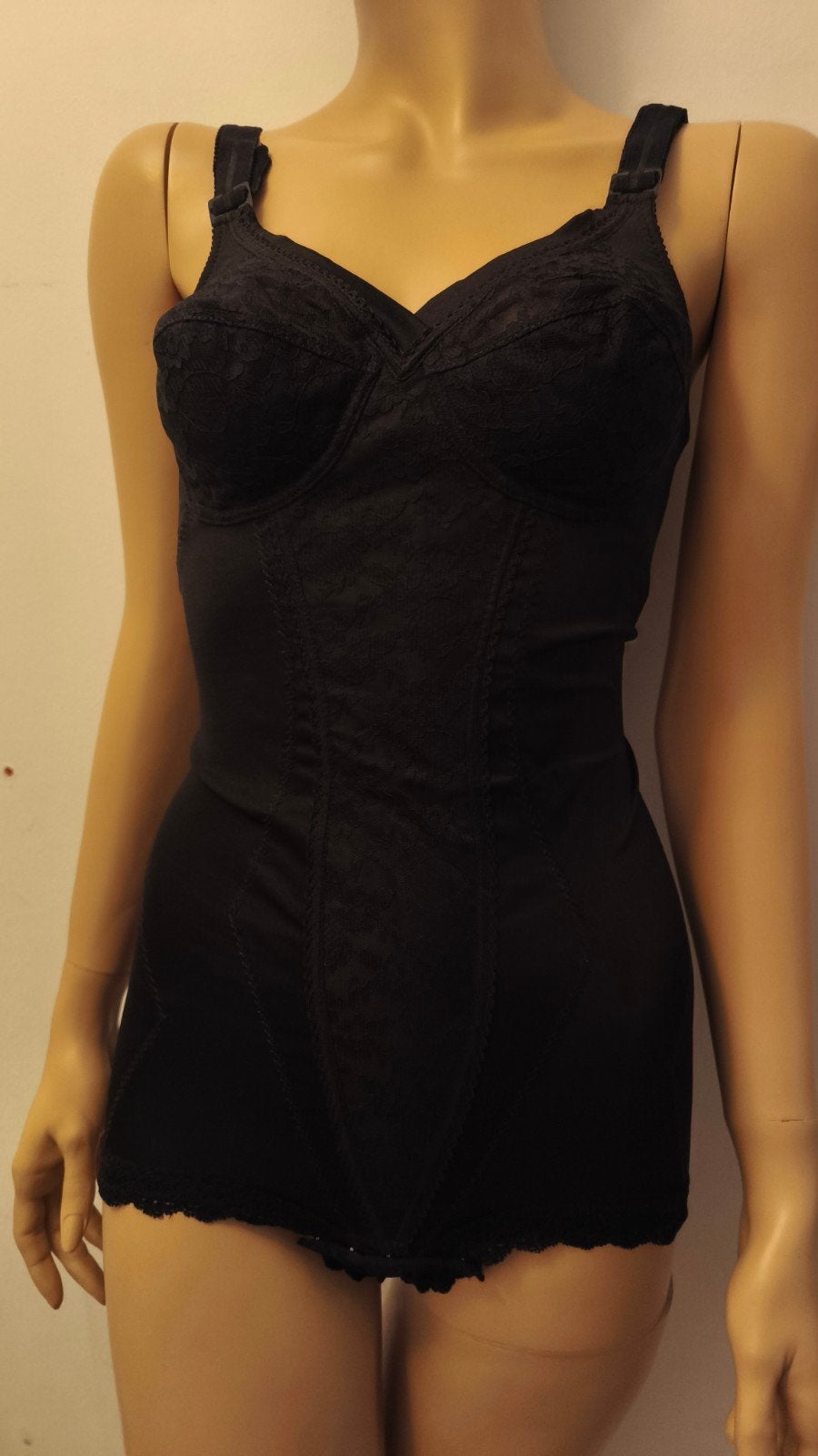 Nieuw Vintage Lady Lovable Corselet / Body S, Lady Lovable, Ophalen of Verzenden, Zwart, Body of Korset