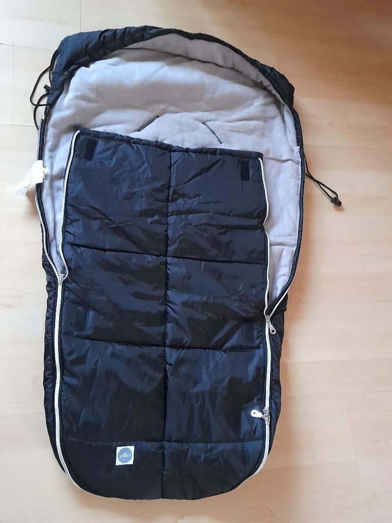 JOLLEIN VOETENZAK GROOT ZWART MET WARME VOERING WINTER, Ophalen of Verzenden, Zo goed als nieuw