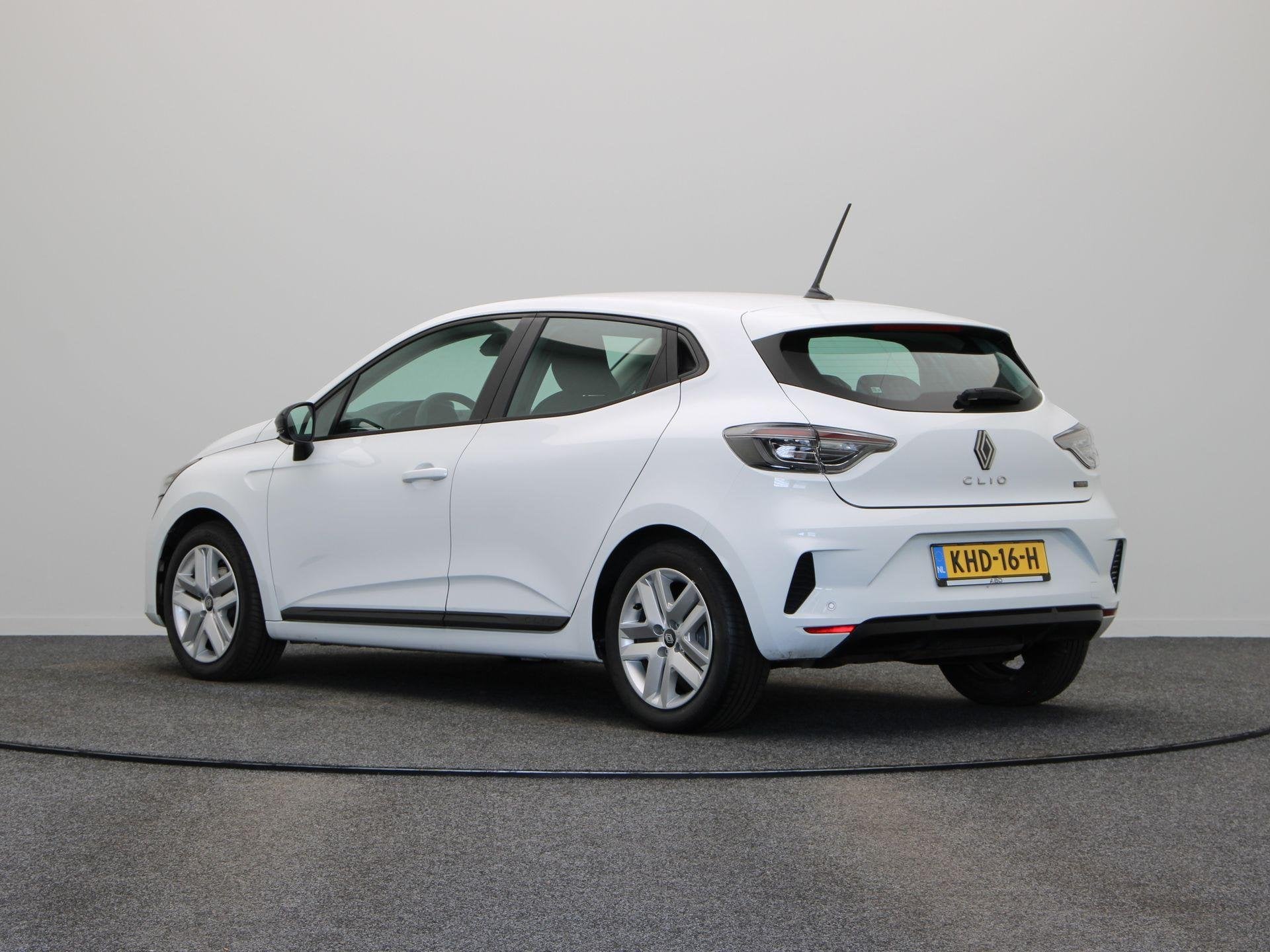 Renault Clio E-Tech Full Hybrid 145pk evolution | Airco | Pa, Auto's, Stof, Gebruikt, Euro 6, Wit
