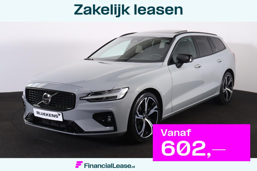 Volvo V60 B4 Plus Dark - Panorama/schuifdak - IntelliSafe As, 12 maanden, Euro 6, 4 cilinders, 1634 kg