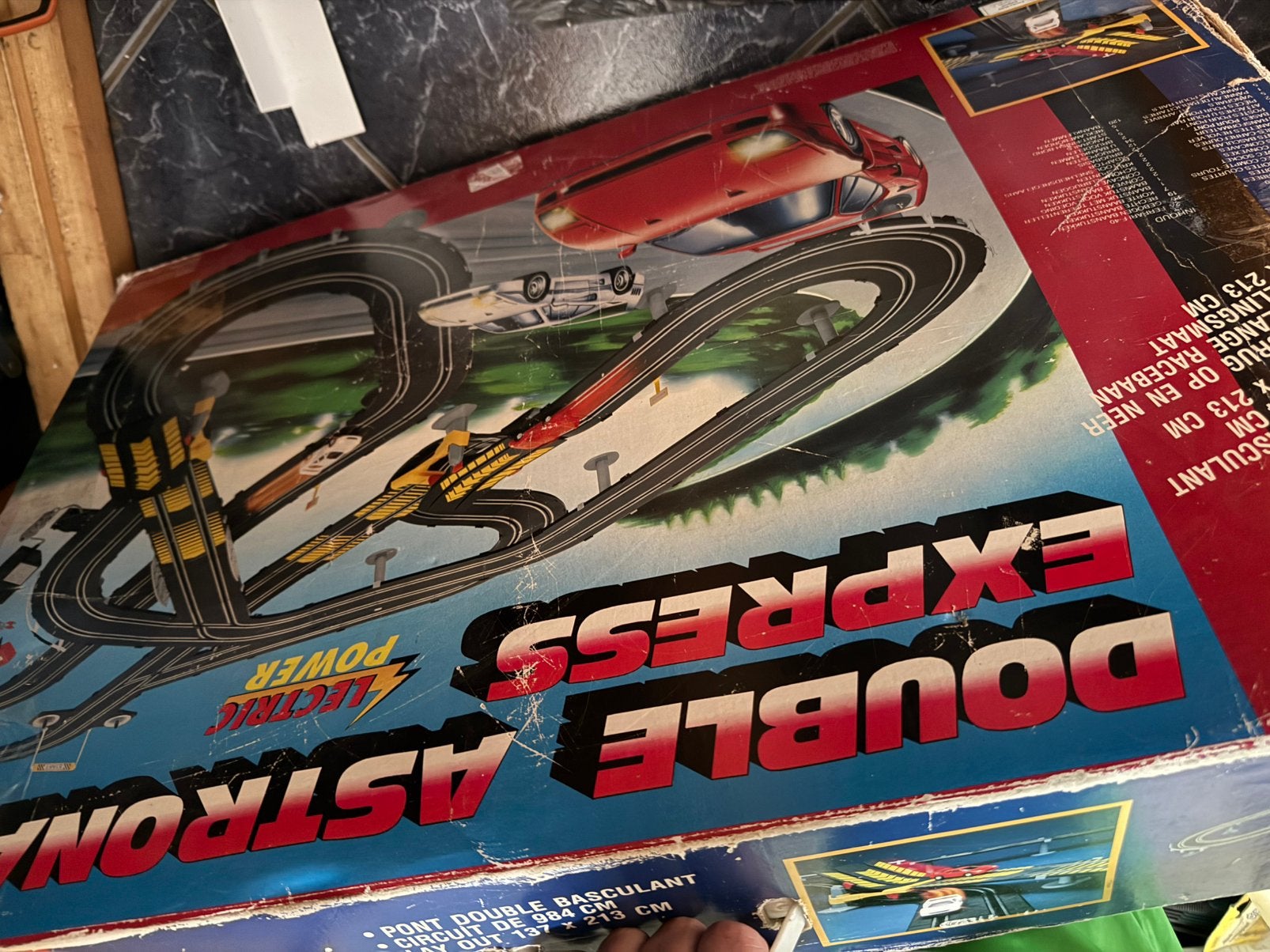 Artin racebanen vintage jaren 80, Kinderen en Baby's, Overige merken, Racebaan, Ophalen of Verzenden, Zo goed als nieuw