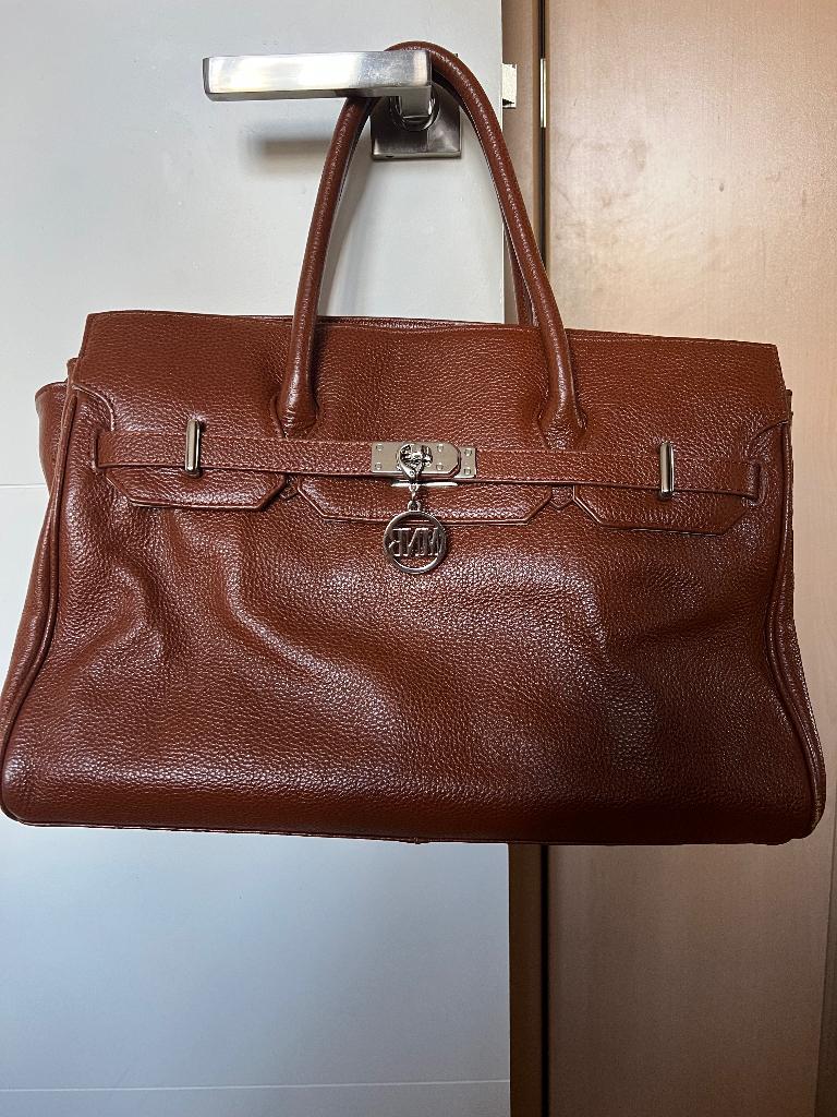 Dames tas, Ophalen of Verzenden, Zo goed als nieuw, Bruin, Shopper