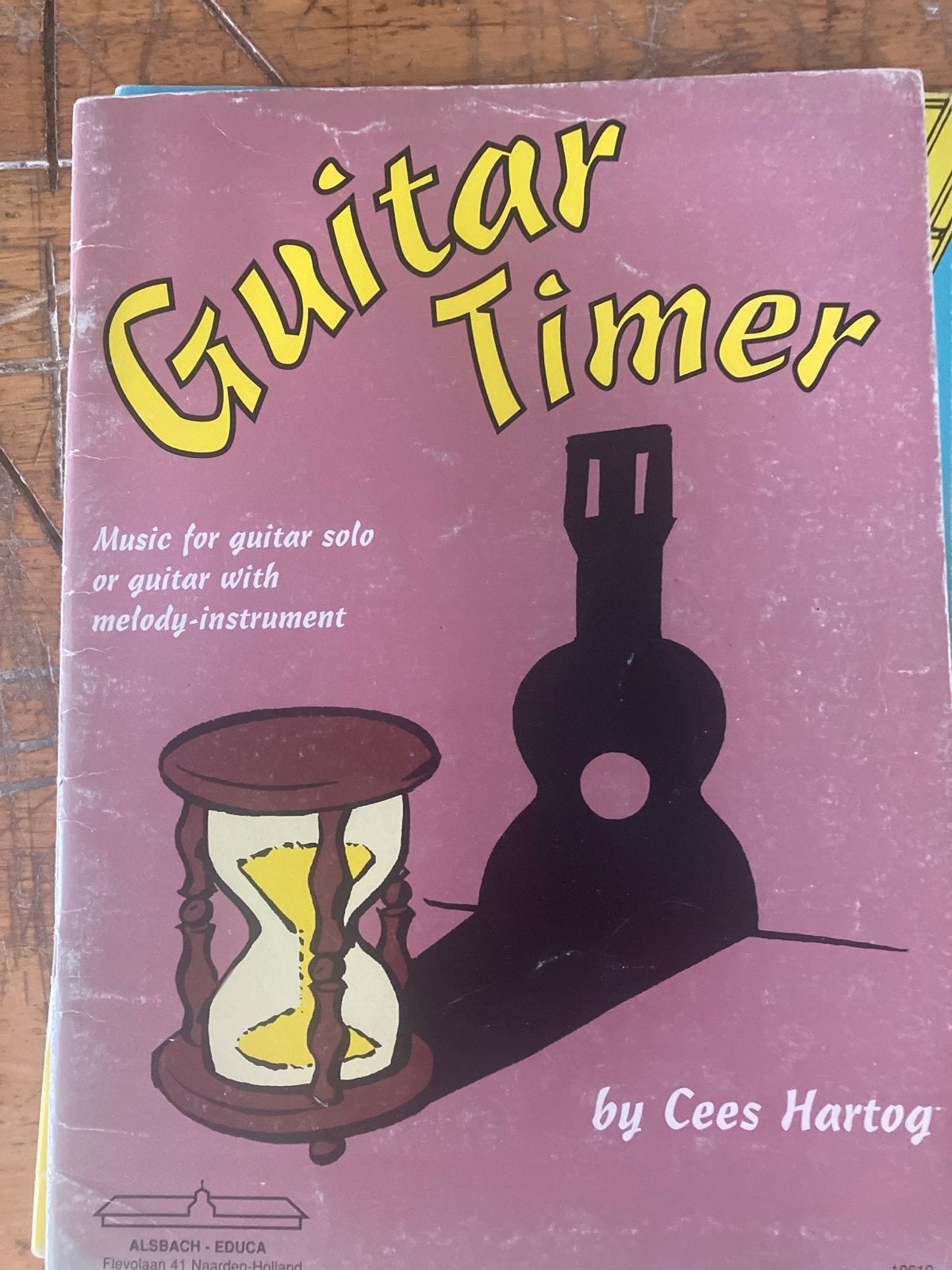 Gitaar Timer - Muziek voor gitaar solo of met melodie-instru, Ophalen of Verzenden, Gebruikt, Les of Cursus, Gitaar