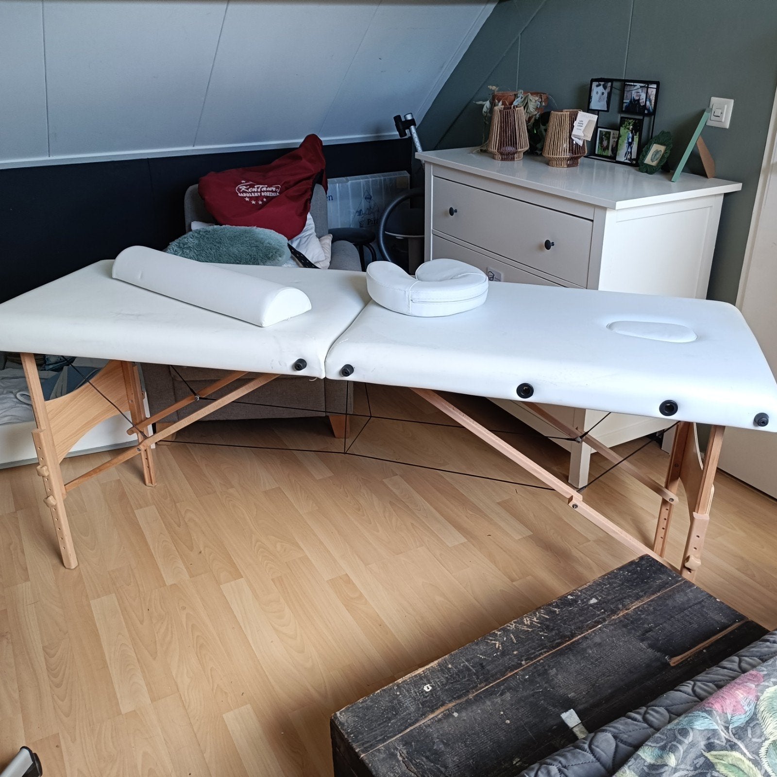 inklapbare behandeltafel, Ophalen, Gebruikt, Massagetafel