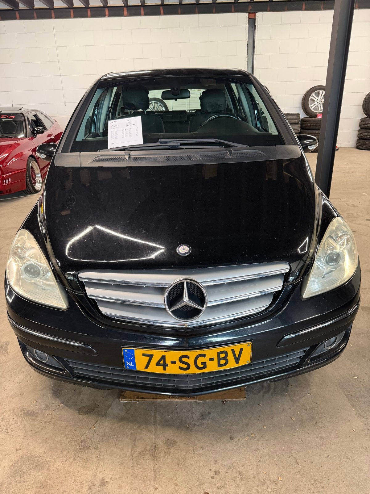 Mercedes-Benz B-Klasse 1.7 B170 5DRS AUT 2006, Auto's, 4 cilinders, 400 kg, Zwart, Bedrijf