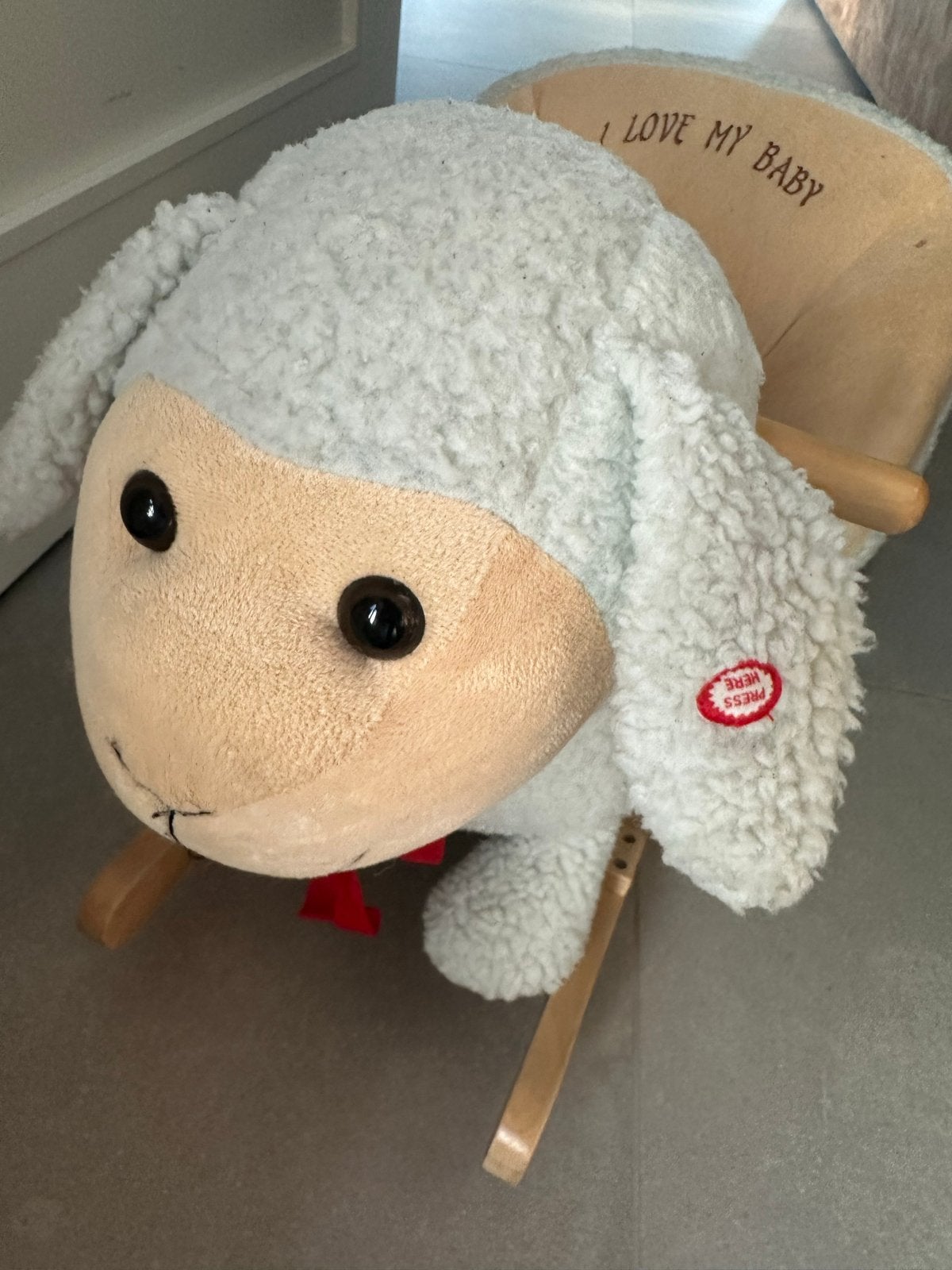 Hobbelschaap met geluid - Zo goed als nieuw, Ophalen, Zo goed als nieuw