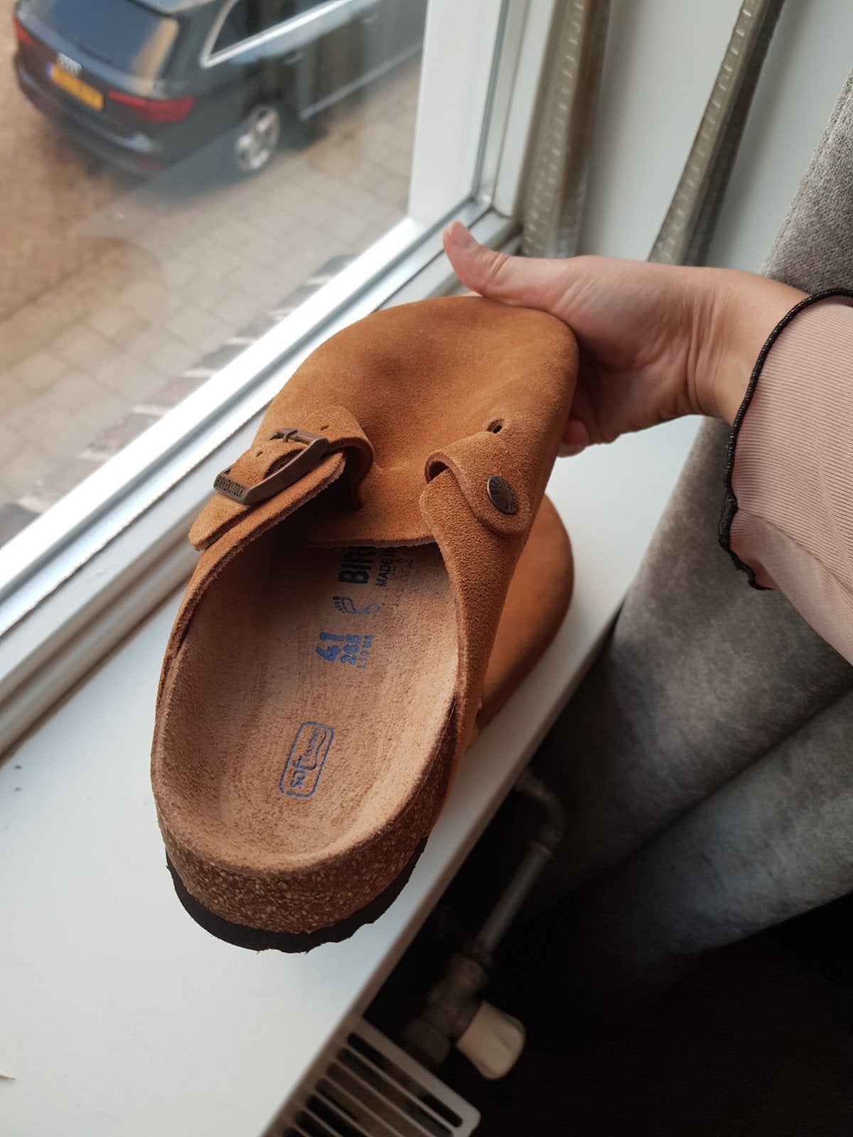 Nieuwe Birkenstock Boston klompen - Maat 41, Bruin, Instappers, Nieuw, Ophalen of Verzenden