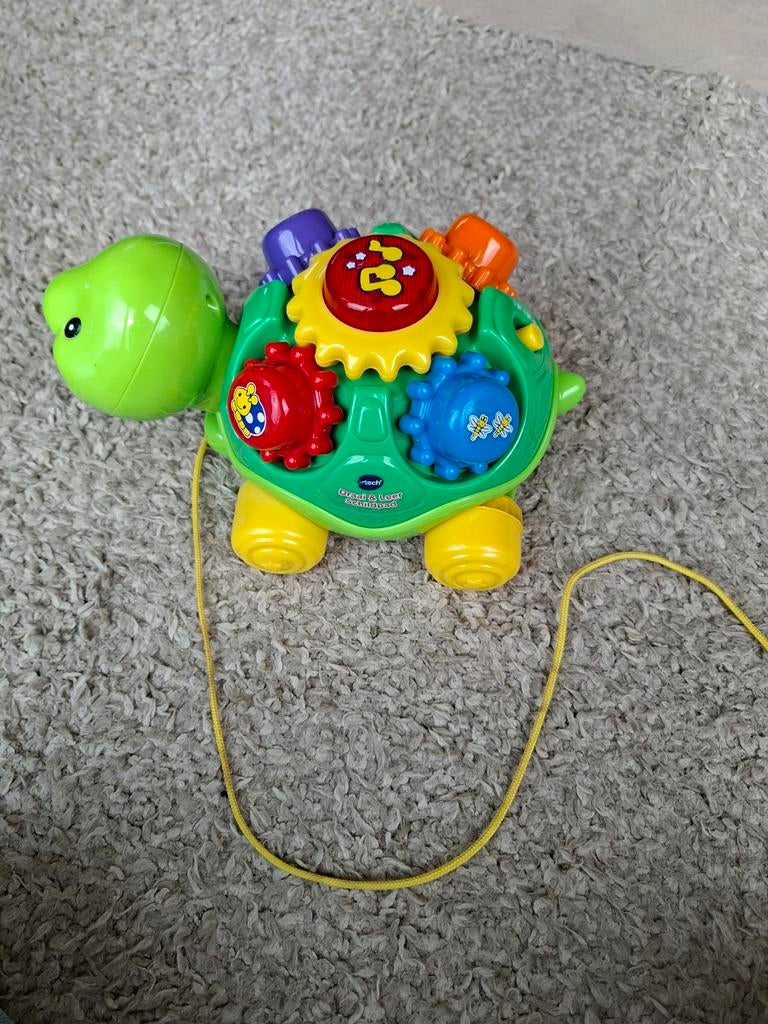 VTech Draai & Leer Schildpad - Educatief Speelgoed, Ophalen of Verzenden, Zo goed als nieuw, Overige typen, Met licht