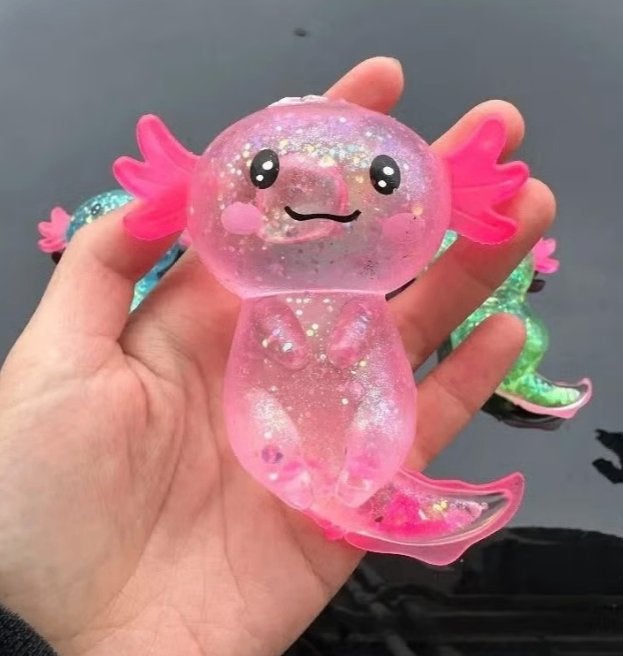 Squishy Salamander / Axolotl (9cm), Ophalen of Verzenden, Nieuw