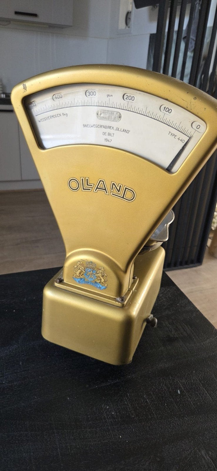 Vintage Oland Snelweger Fabriek Weegschaal - Type 440, Ophalen of Verzenden