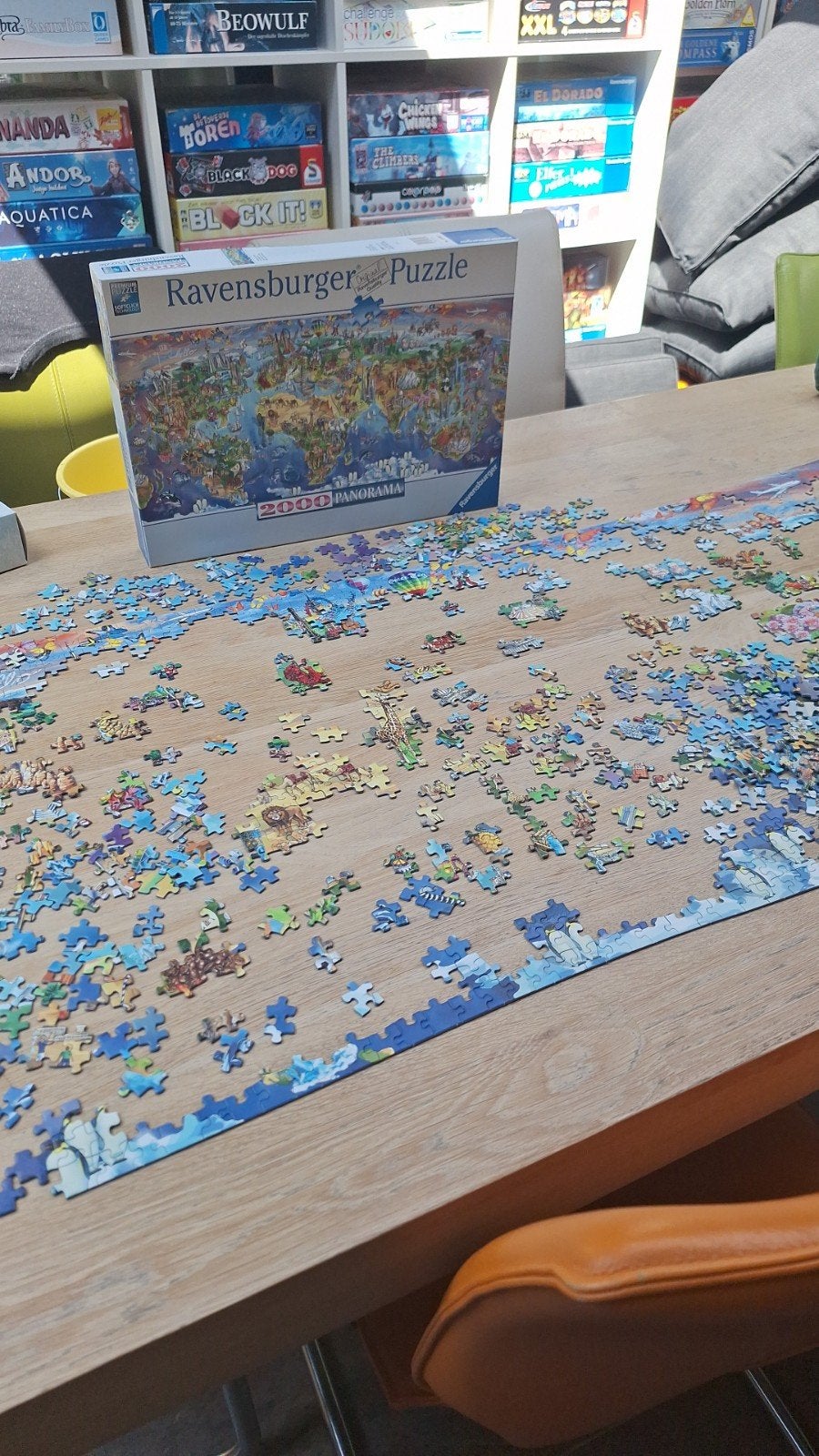 Ravensburger Panorama Legpuzzel 2000 stukjes, Hobby en Vrije tijd, Ophalen, Meer dan 1500 stukjes, Zo goed als nieuw, Legpuzzel