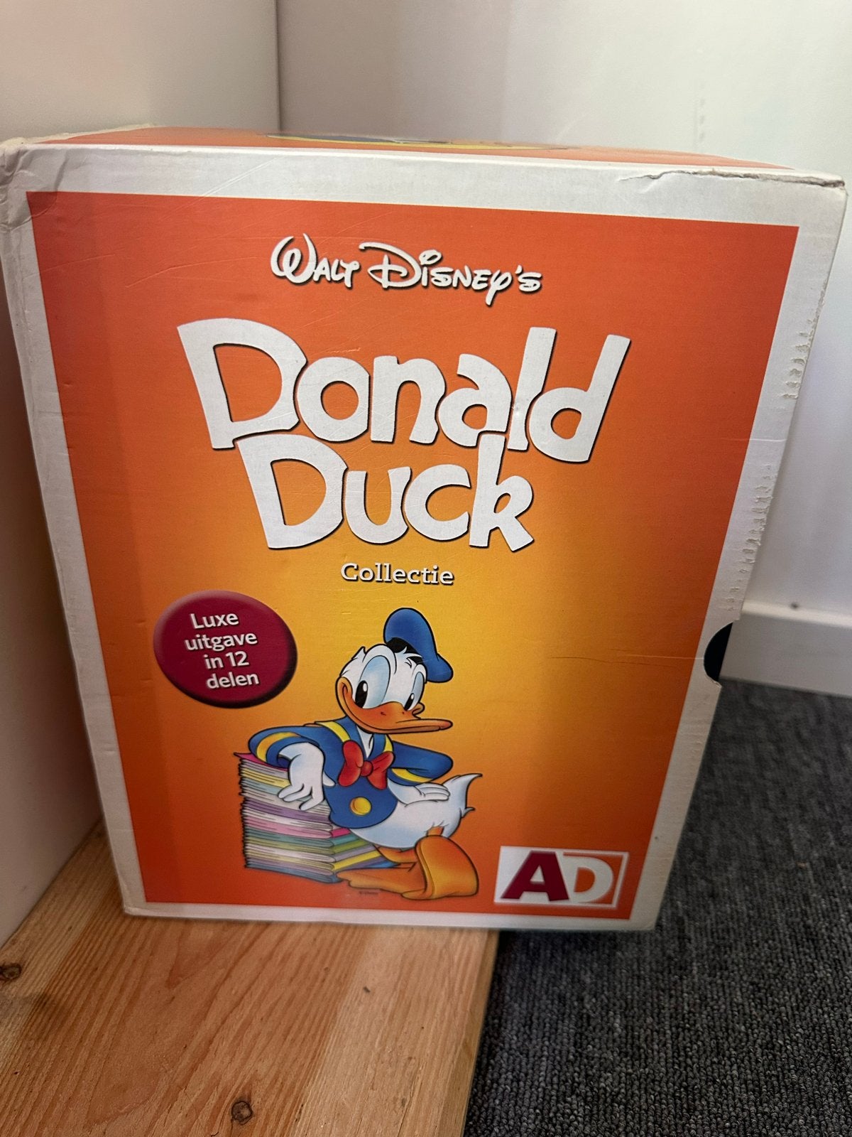 Speciale Donald Duck Collectie - 12 Luxe Hardcover Boeken, Complete serie of reeks, Ophalen, Gelezen