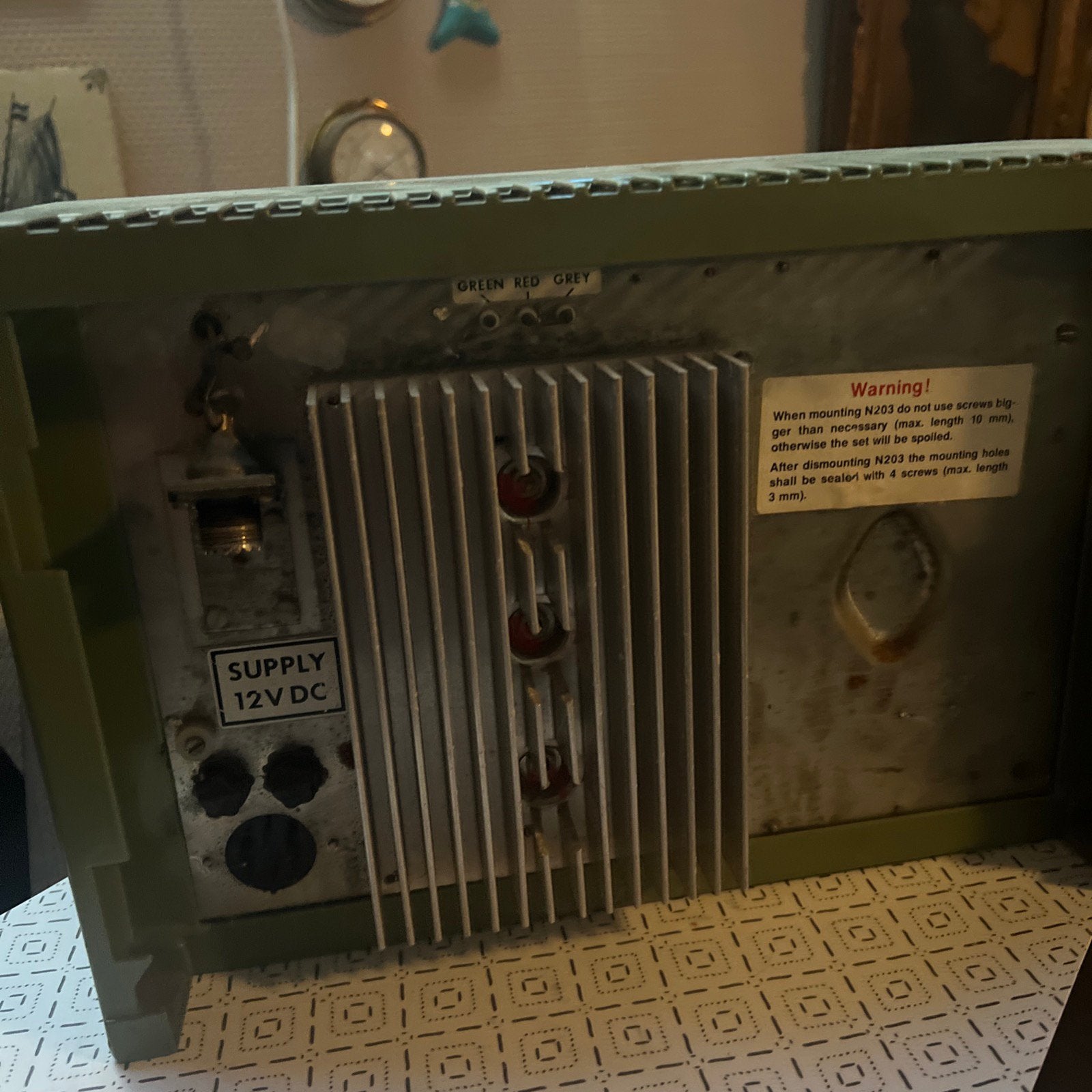 Sailor vhf, Ophalen of Verzenden, Gebruikt, Radio