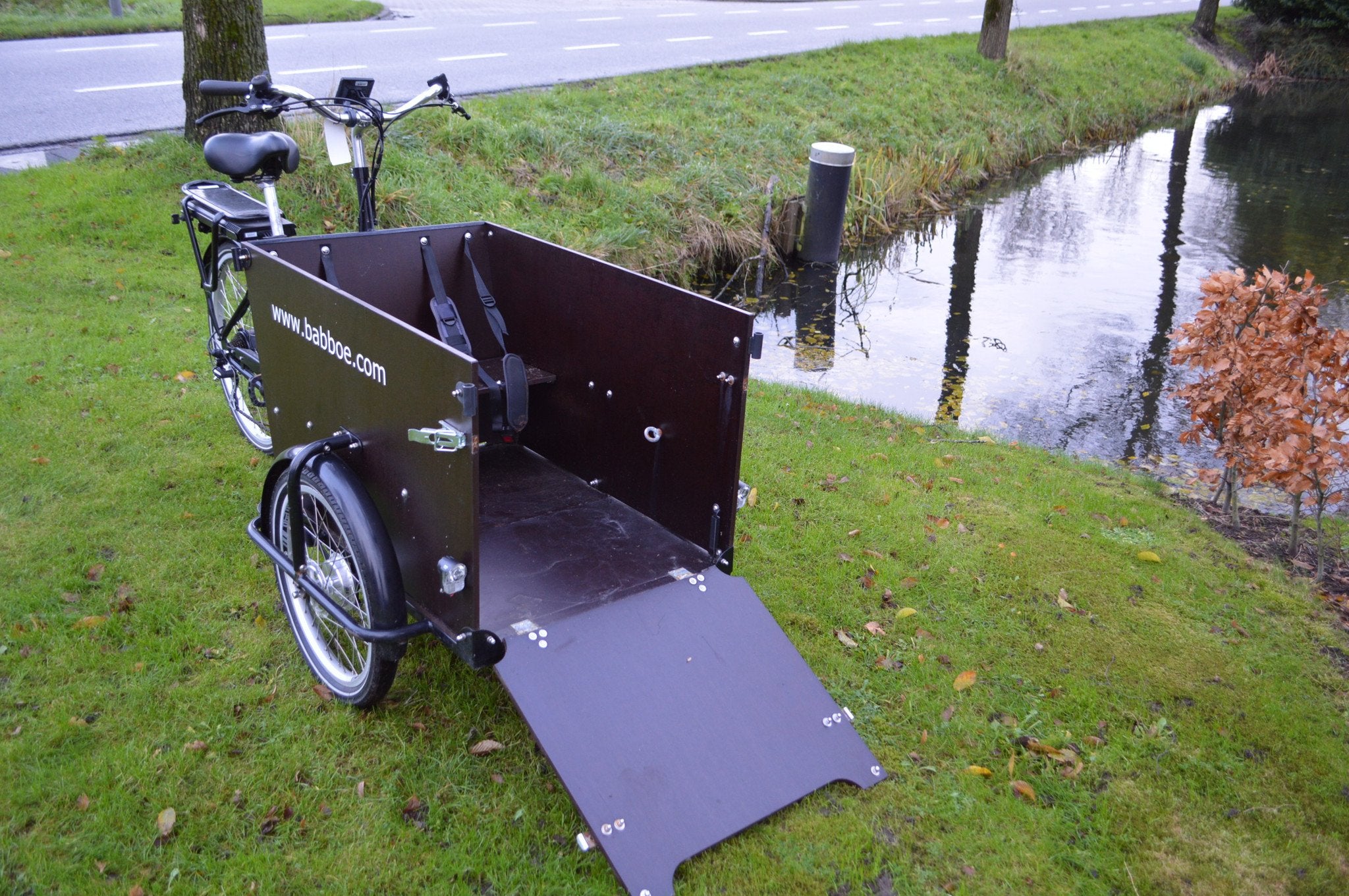 Babboe Dog Elektrische bakfiets 450 WH accu, Fietsen en Brommers, Fietsen | Bakfietsen, Overige merken, Gebruikt, Info@babboe.nl