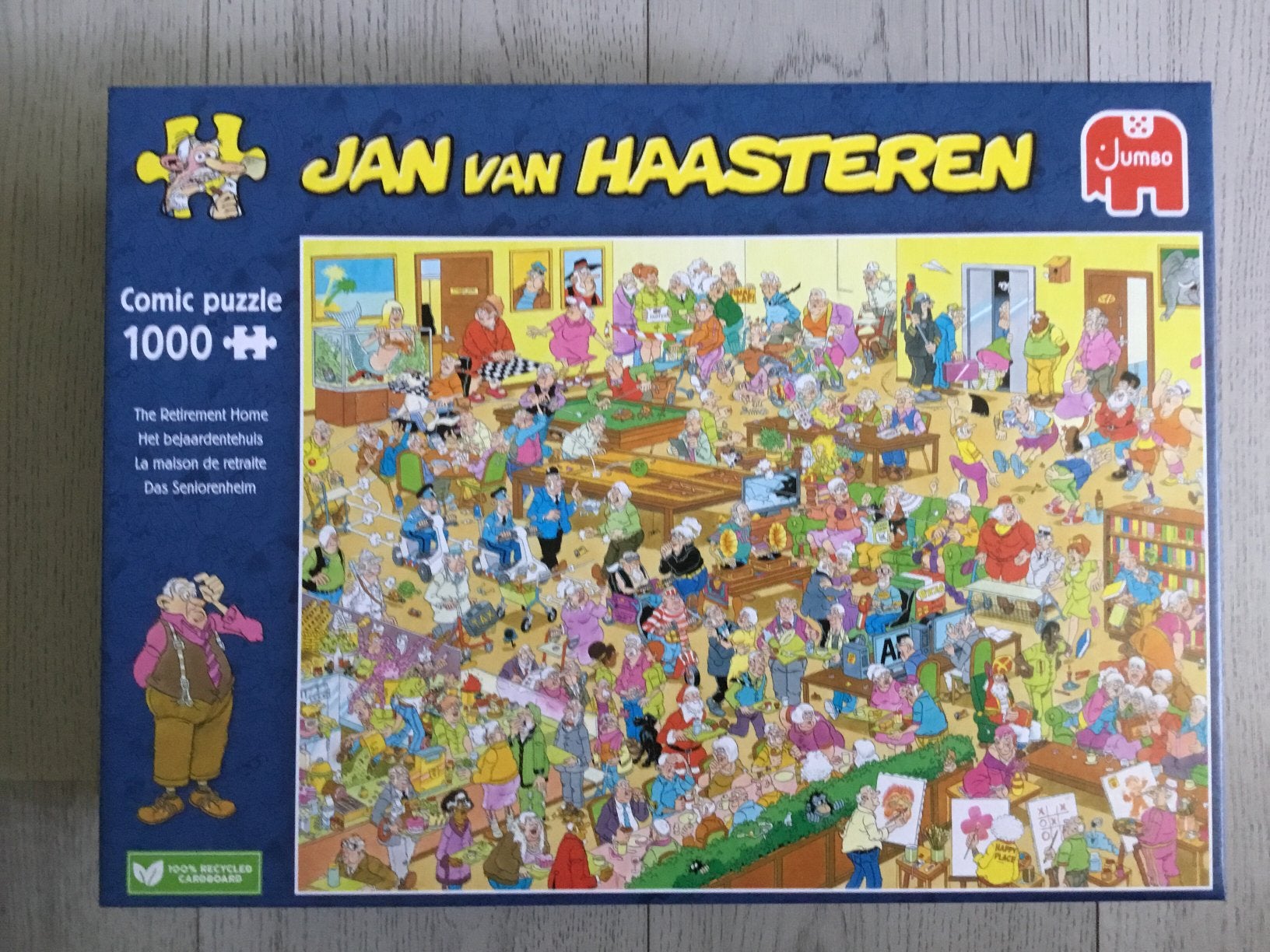 Het bejaarden tehuis 1000 stukjes., Ophalen of Verzenden, 500 t/m 1500 stukjes, Zo goed als nieuw