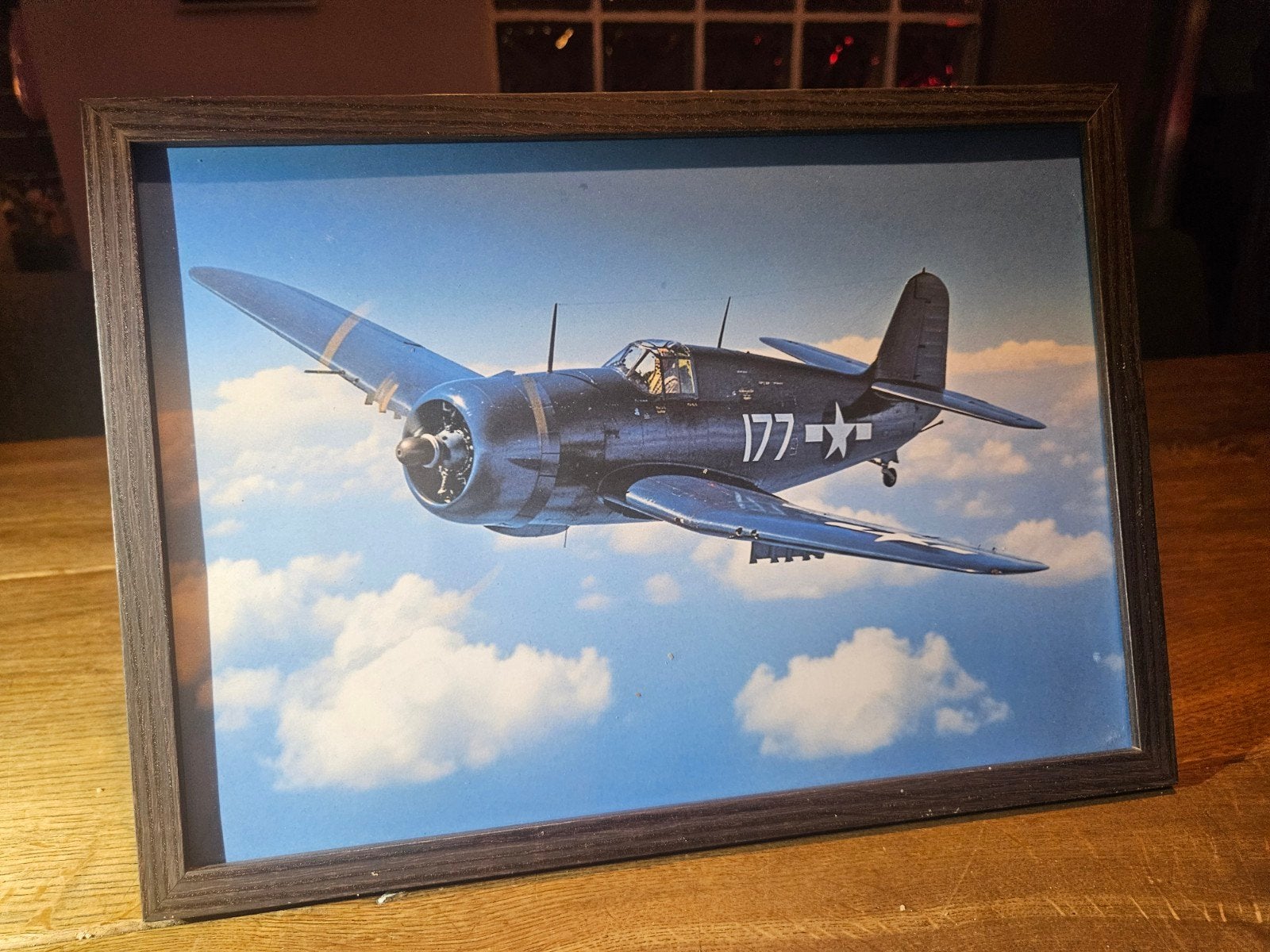 Poster Curtiss SB2C5 Helldiver, Ophalen of Verzenden, Kaart, Foto of Prent