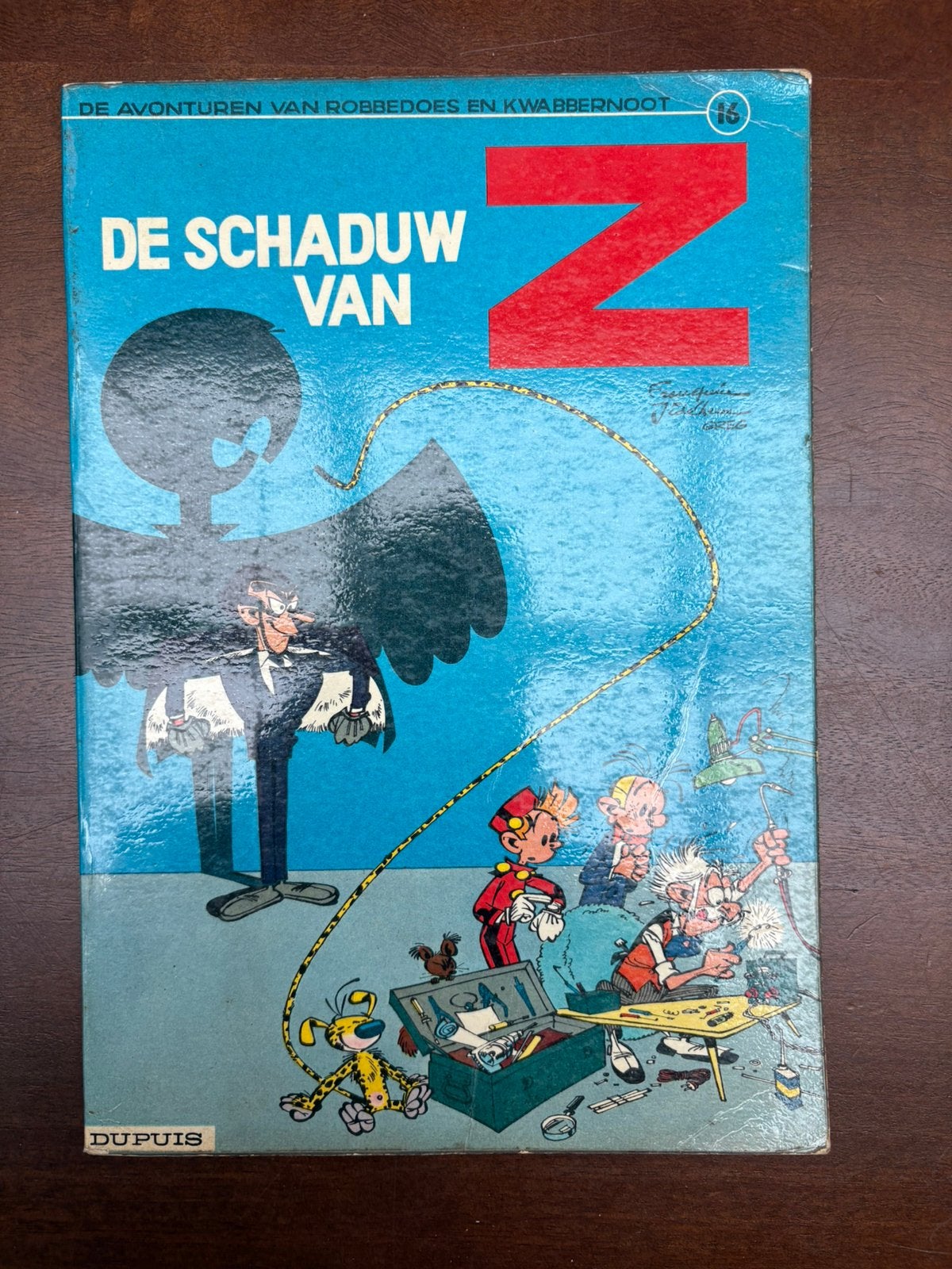 Robbedoes de schaduw van Z, Eén stripboek, Ophalen of Verzenden, Zo goed als nieuw