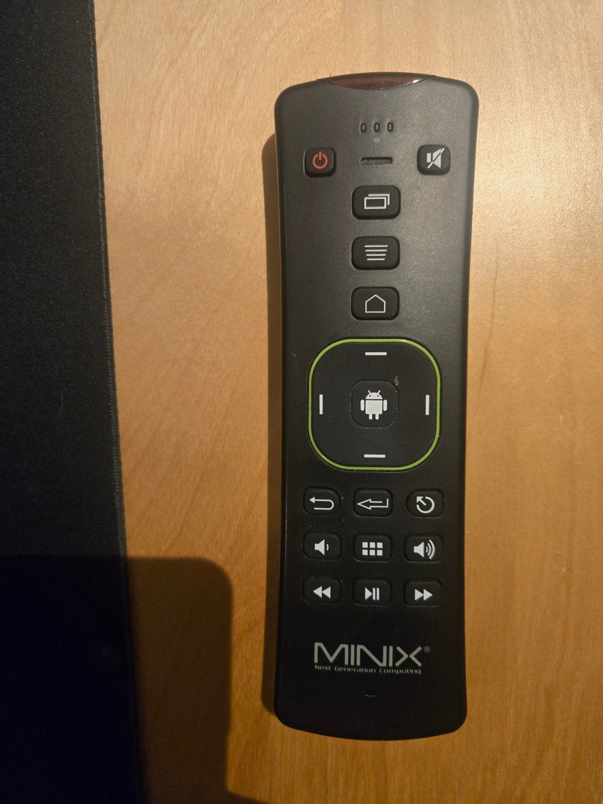 Minix Multimedia Afstandsbediening met QWERTY-toetsenbord, Ophalen of Verzenden, Zo goed als nieuw, Origineel, Mediaspeler