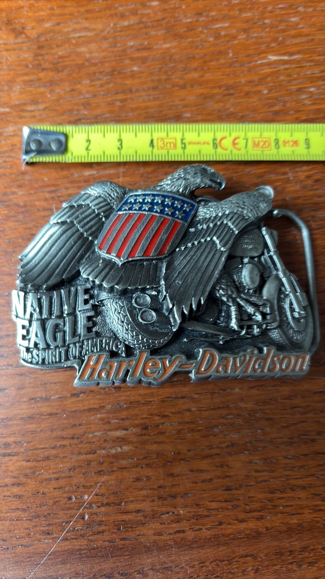 Buckle Riemgesp Harley Davidson, Losse buckle of gesp, Overige kleuren, Verzenden, Nieuw