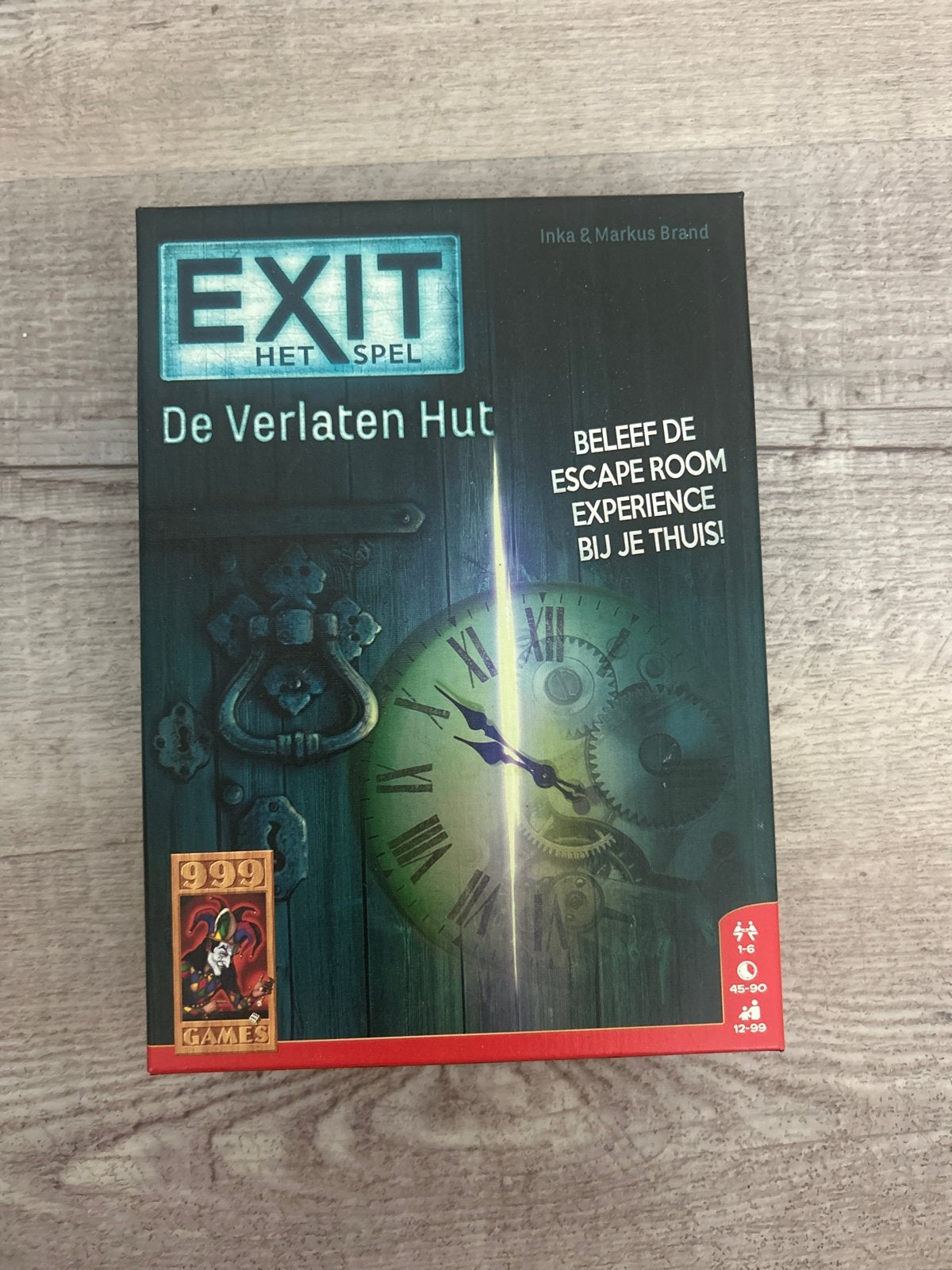 EXIT Het Spel: De Verlaten Hut - Escape Room Ervaring, Een of twee spelers, Ophalen of Verzenden, Gebruikt