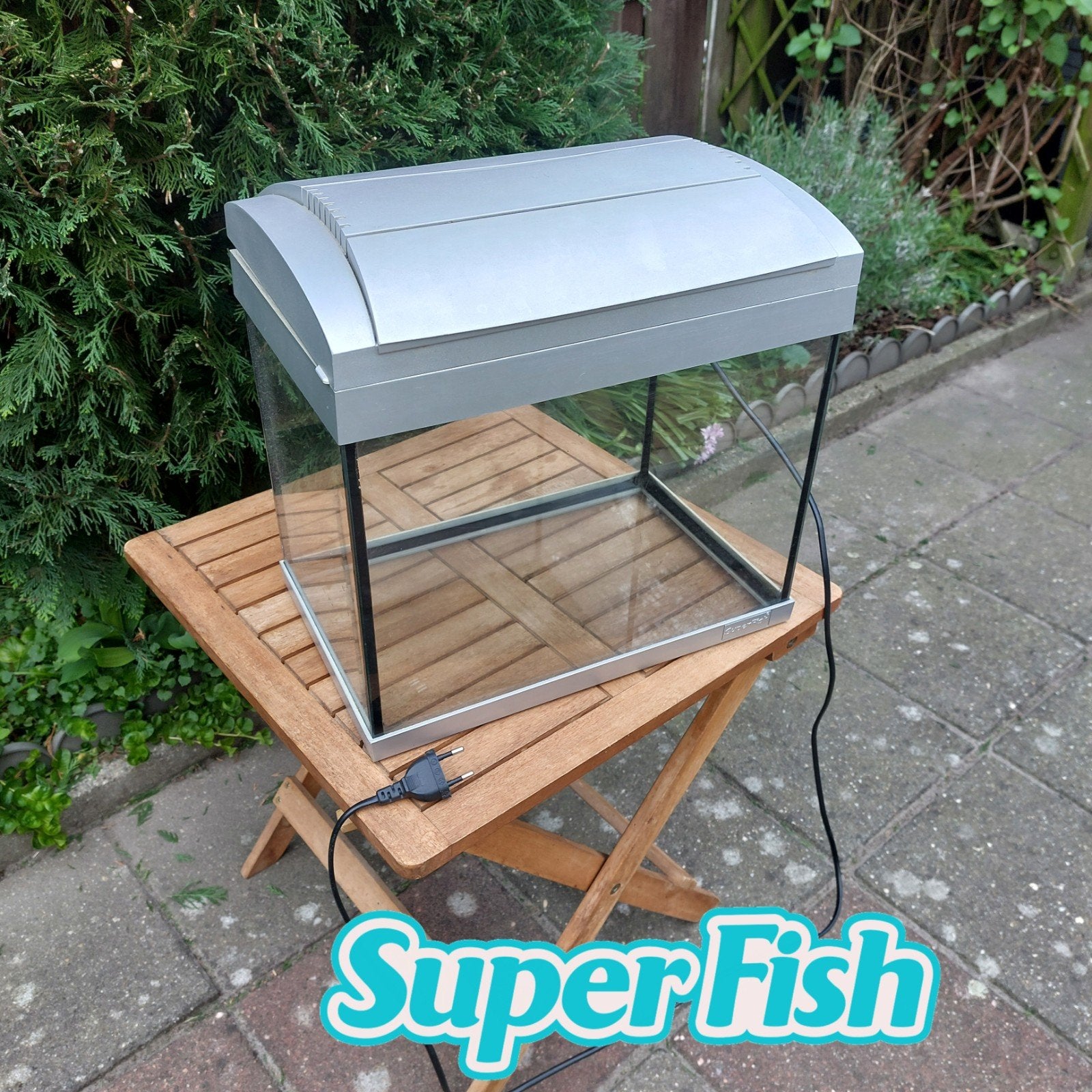 aquarium superfish, Ophalen, Gebruikt, Leeg aquarium