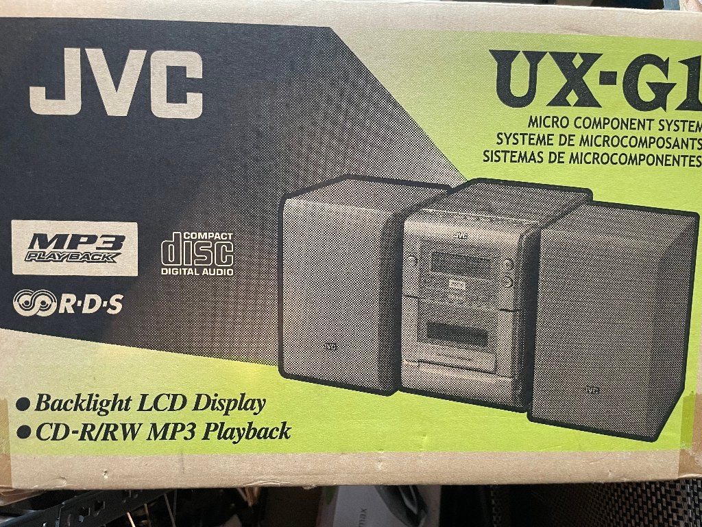 JVC micro component system, Gebruikt, JVC, Microset, Tuner of Radio
