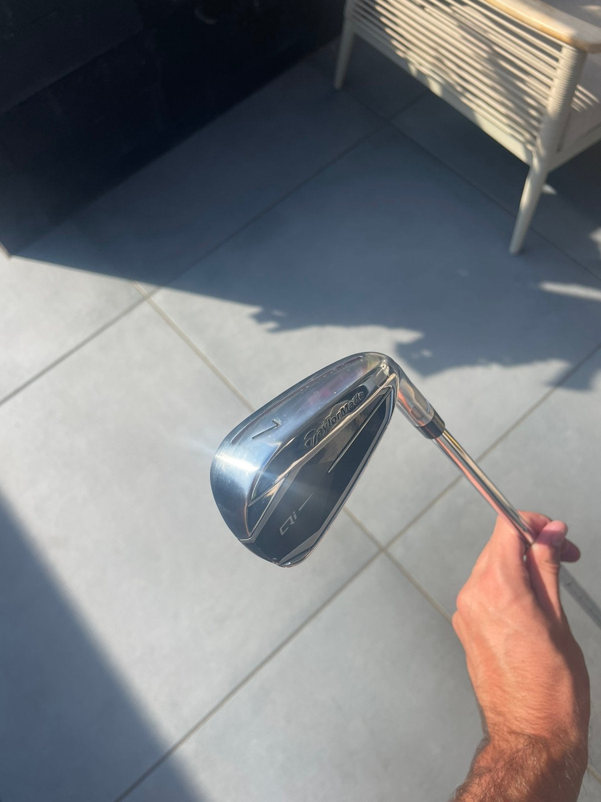 Taylormade qi 7 ijzer, Sport en Fitness, Golf, Ophalen of Verzenden, Zo goed als nieuw, Club