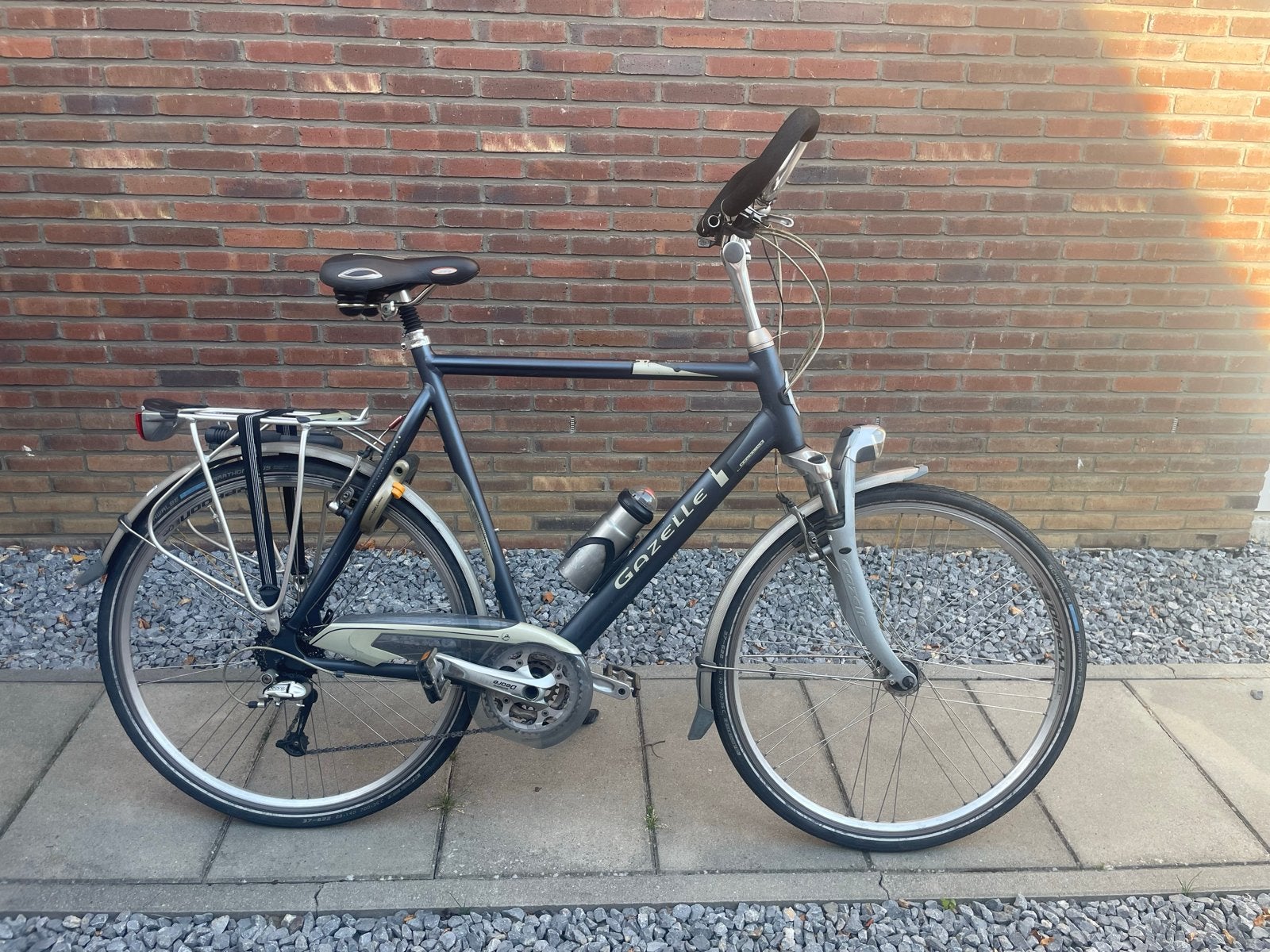 Gazelle Goldline Herenfiets - 65cm frame, 27versnellingen, Gebruikt, Velgrem, Versnellingen, Gazelle