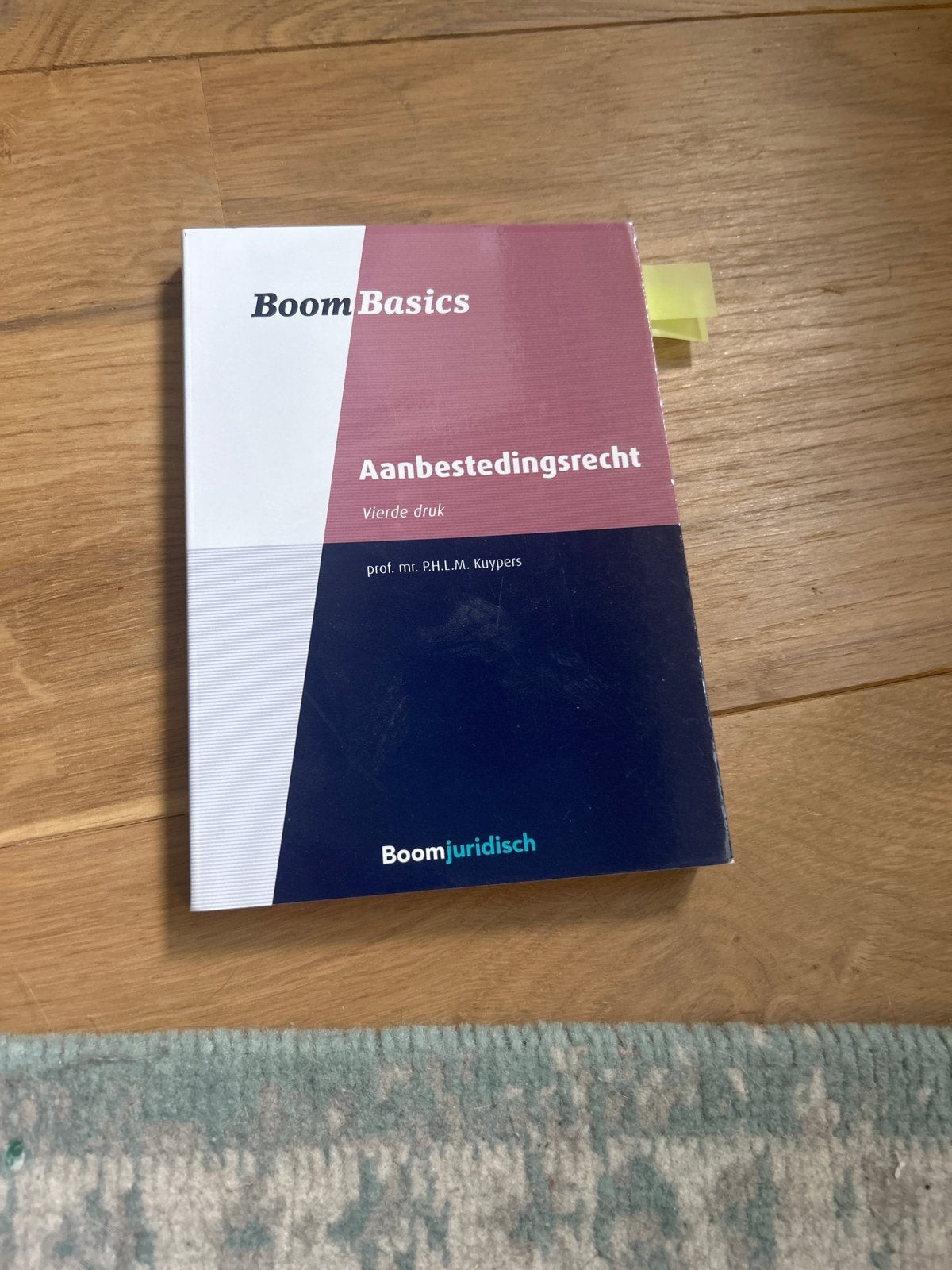Aanbestedingsrecht Boom Basics - Vierde druk, Boeken, Ophalen of Verzenden, Gamma, Gelezen, HBO