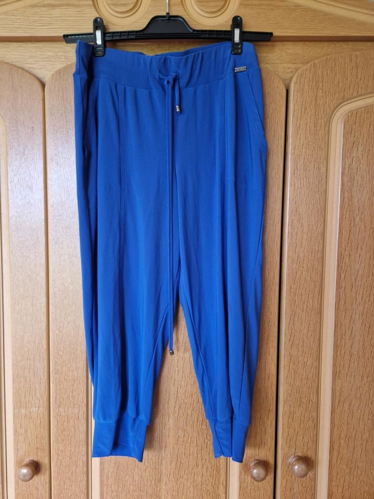 Suzy-Q Blauwe Capri Broek Maat XL, Blauw, Maat 46/48 (XL) of groter, Suzy-Q, Ophalen of Verzenden