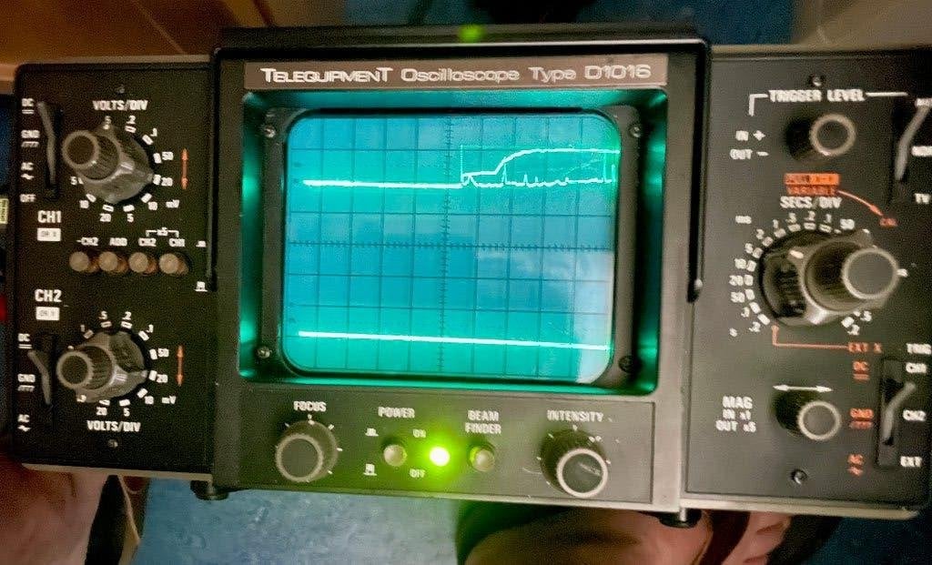 Telequipment oscilloscope D1016, Doe-het-zelf en Verbouw, Meetapparatuur, Ophalen, Gebruikt, Overige meters