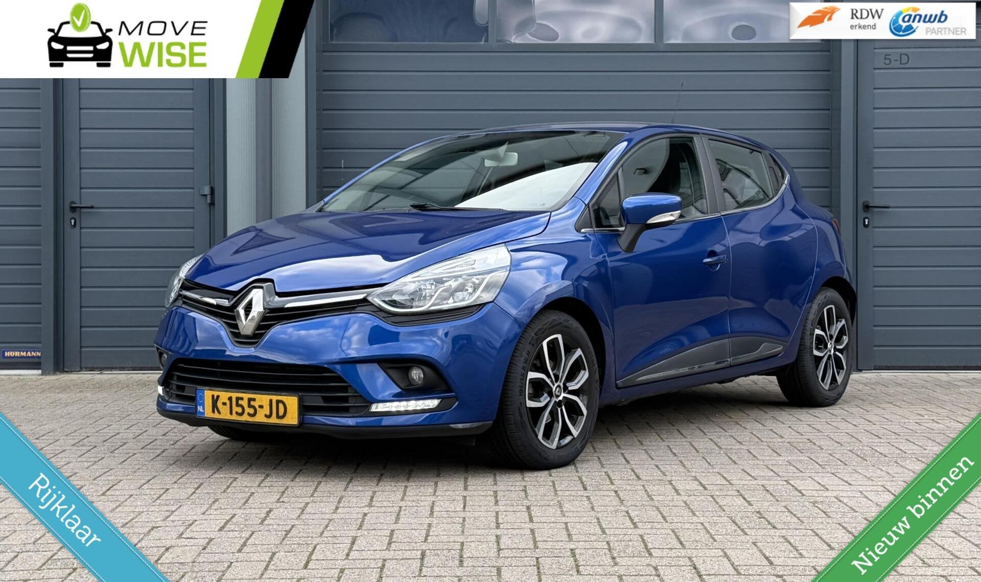 Renault Clio 0.9 TCe Intens | 5 Deurs | Lage KM Stand | 2019, Auto's, Voorwielaandrijving, 898 cc, Stof, Gebruikt