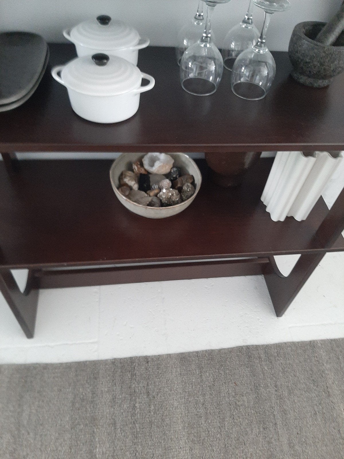 Foto 5 van Open wandkast mangohout